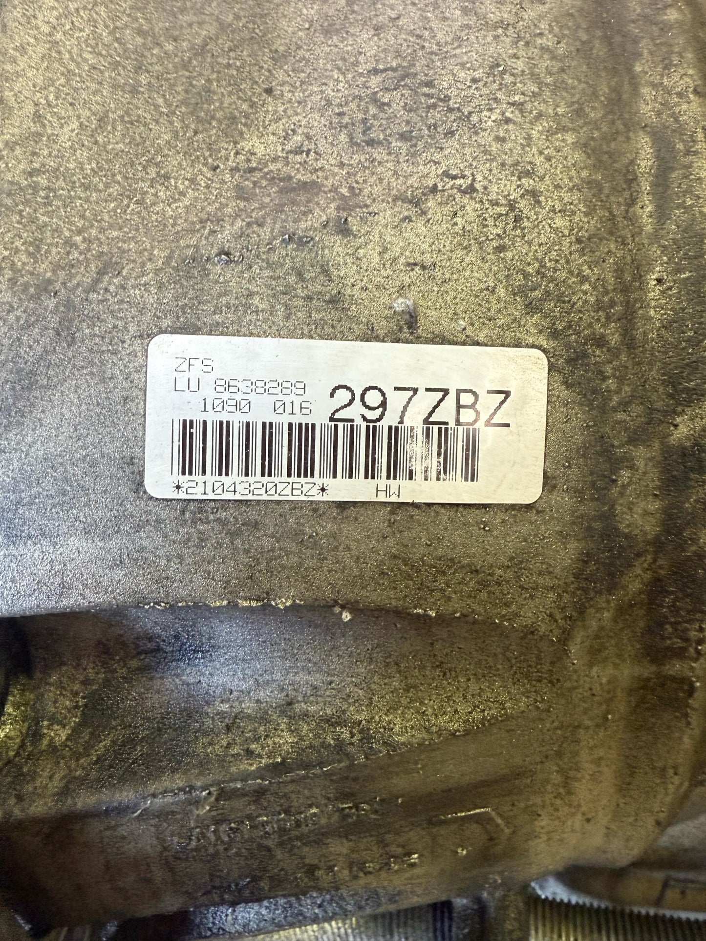 2013 F30 Transmission