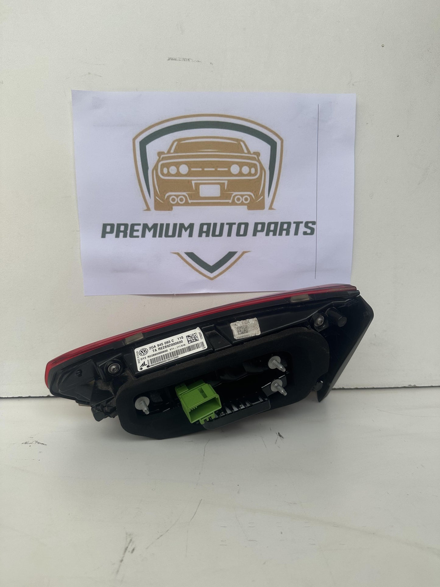 2021 MK1 - A1 Left Boot Light