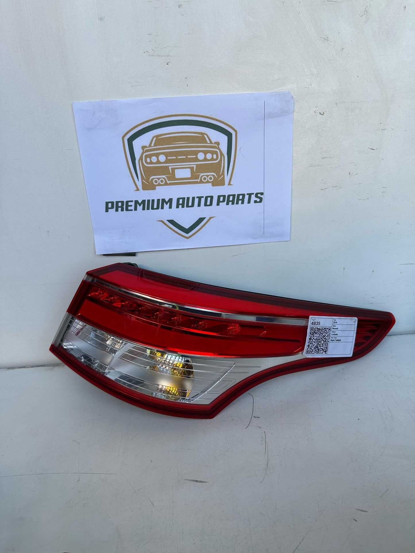 2014 Right Taillight