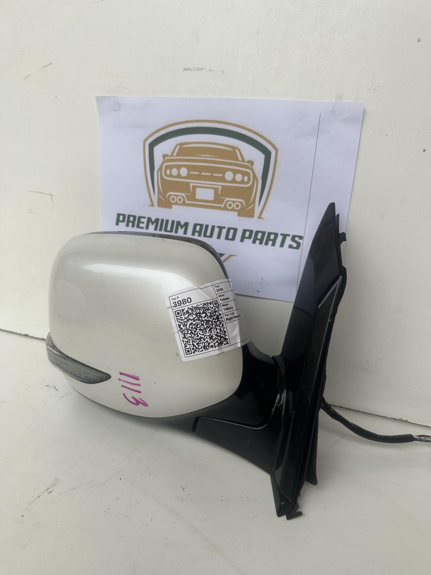 2010 B9 Right Door Mirror