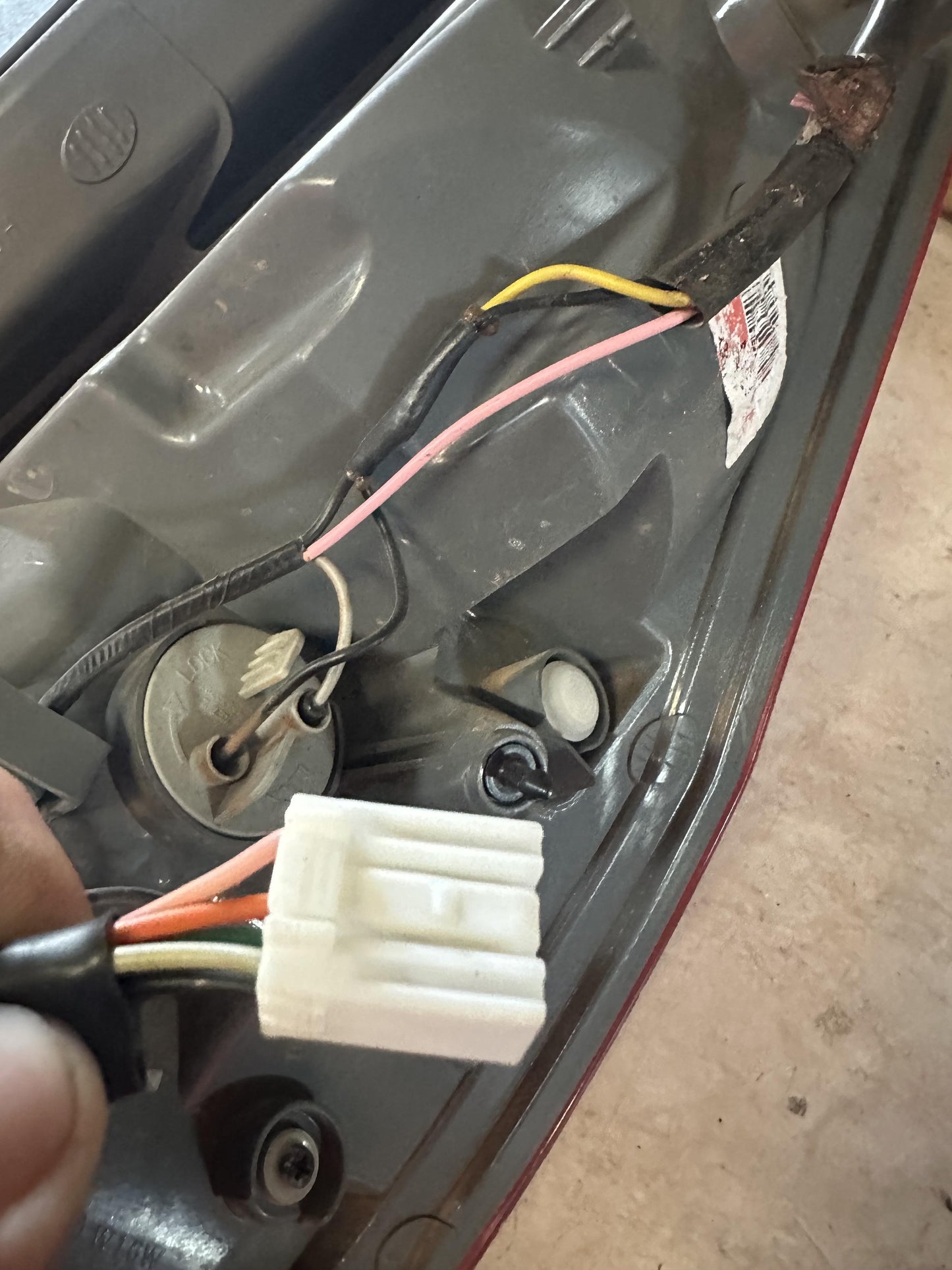 2008 i30 Left Taillight