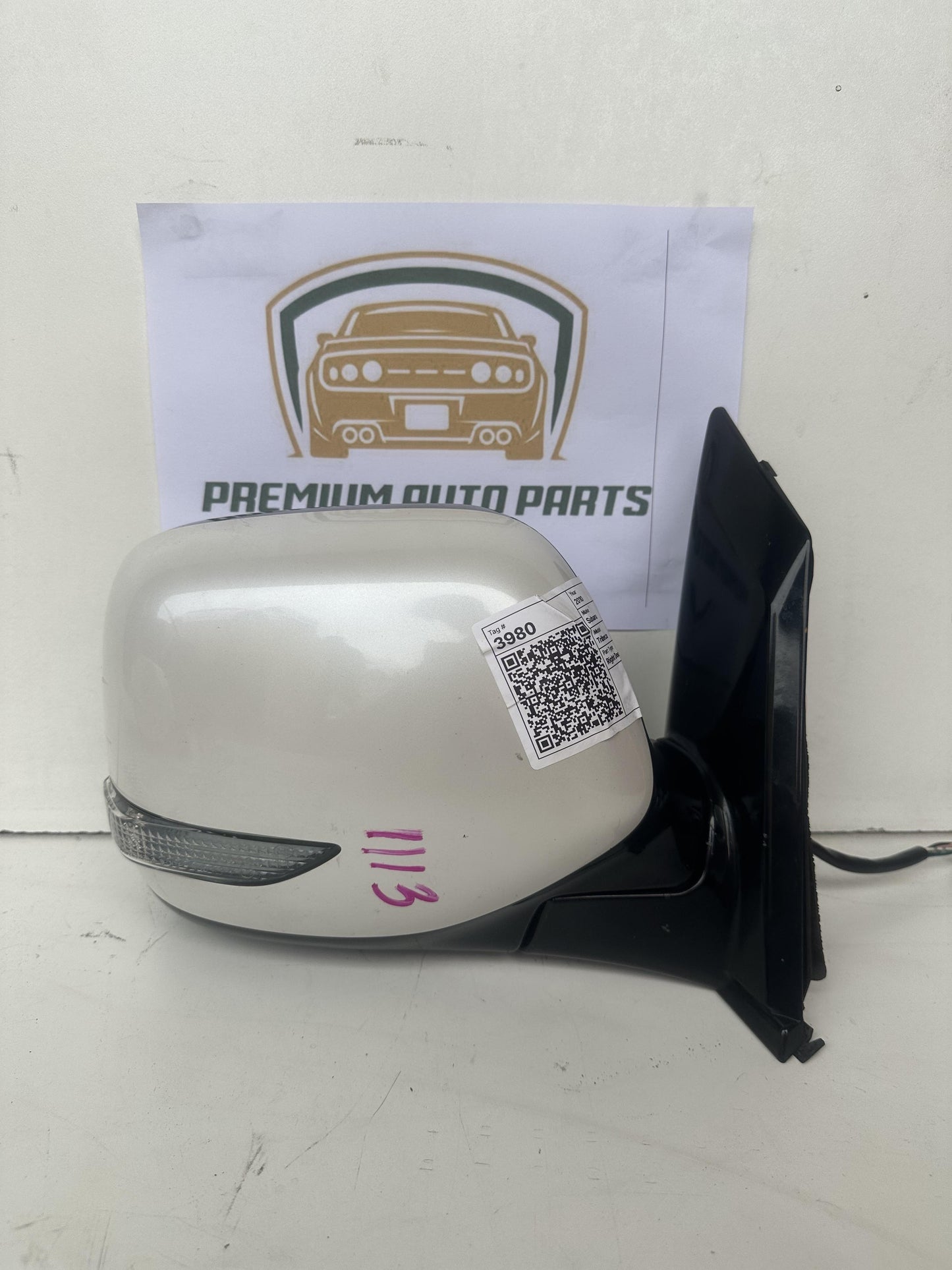 2010 B9 Right Door Mirror
