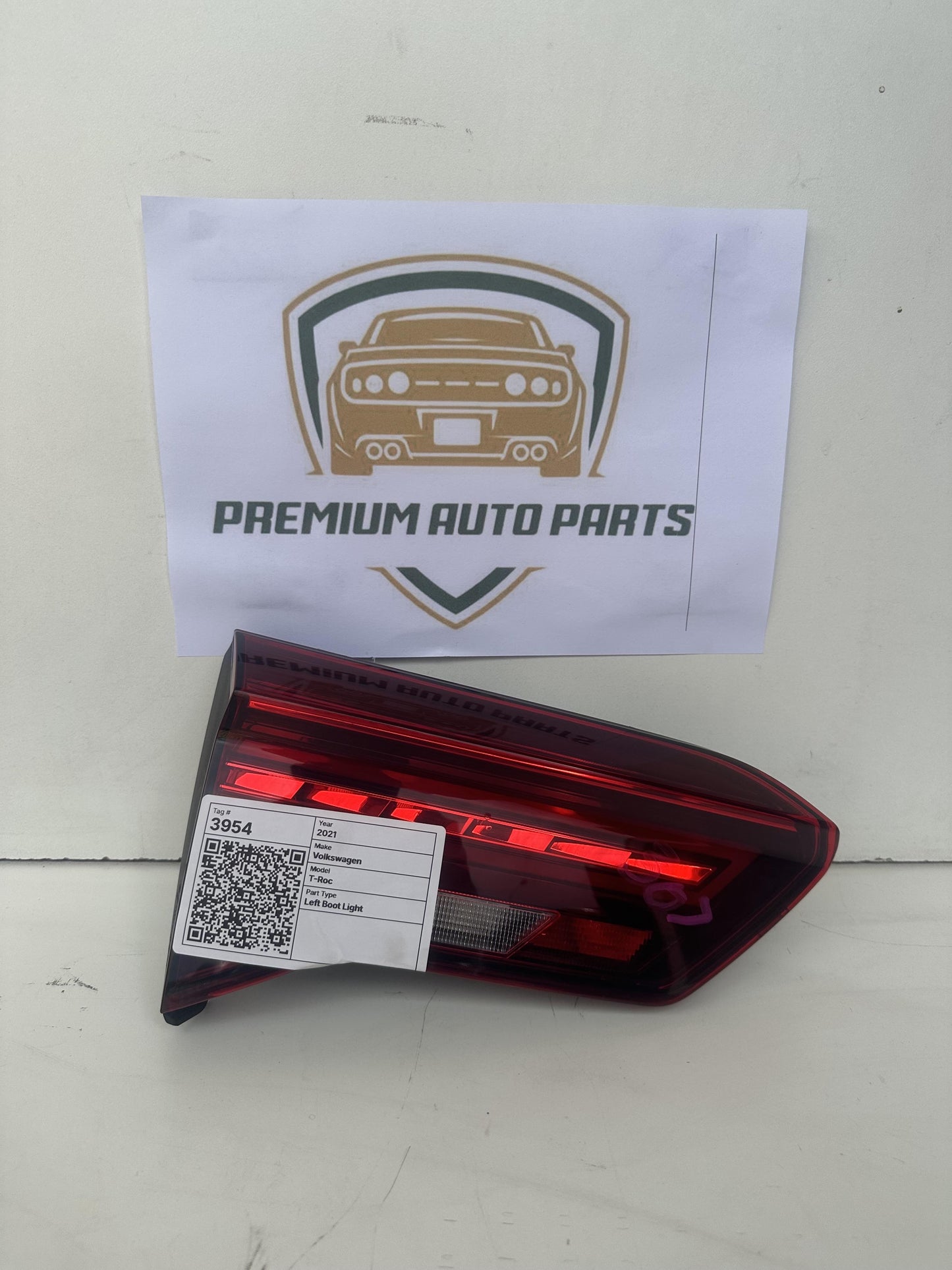 2021 MK1 - A1 Left Boot Light