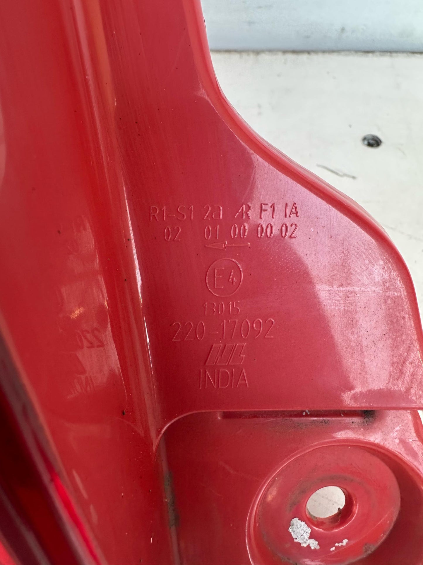 2012 Suzuki Alto Left Taillight