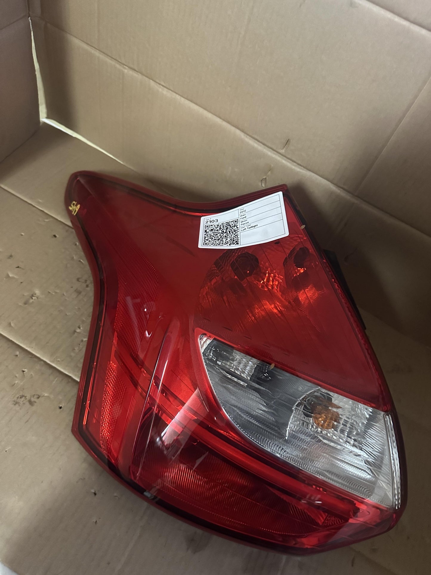 2012 III LW Left Taillight