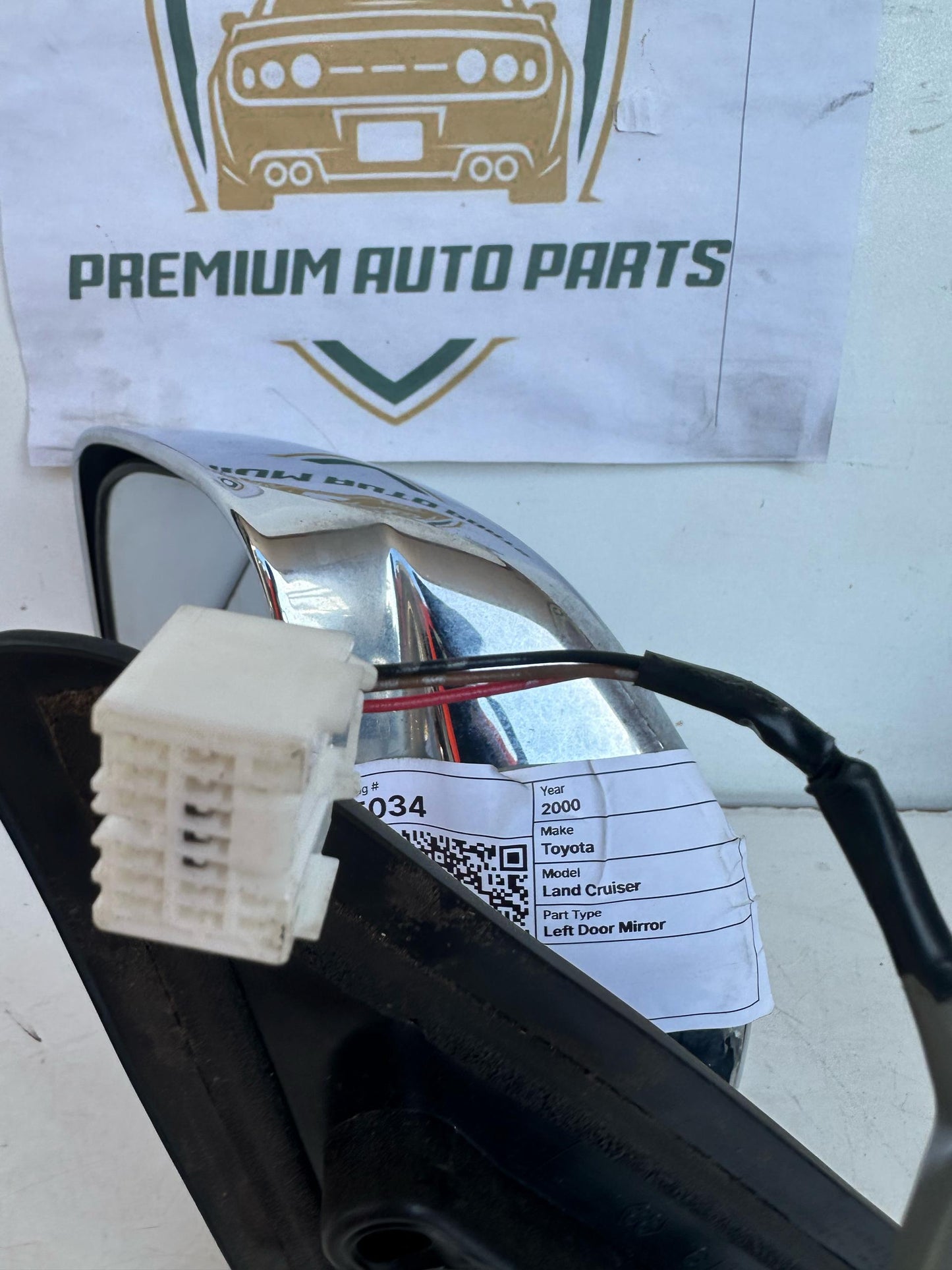 2000 Toyota Land Cruiser Left Door Mirror