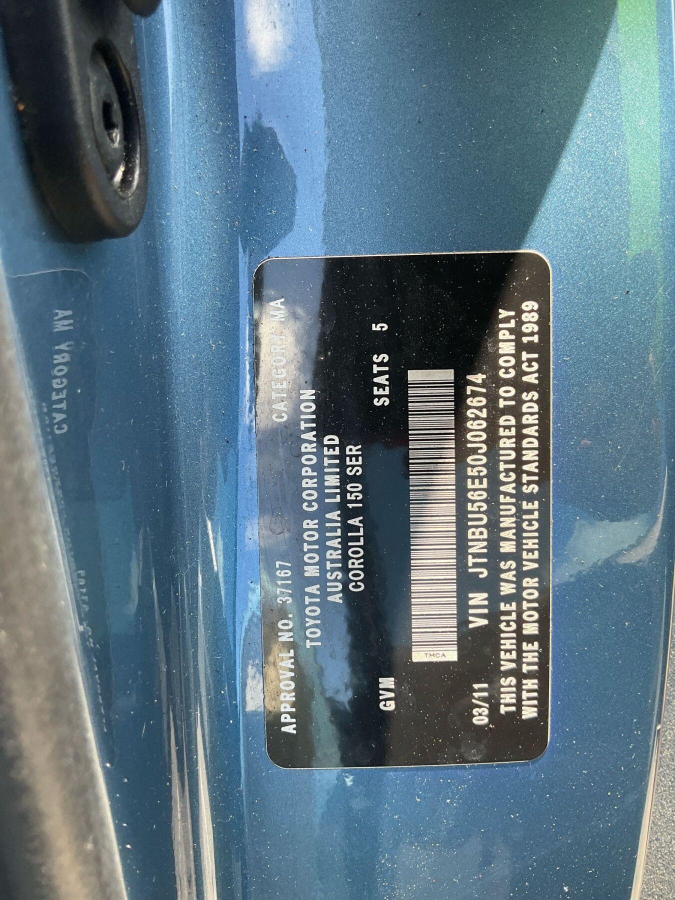 Toyota
Corolla