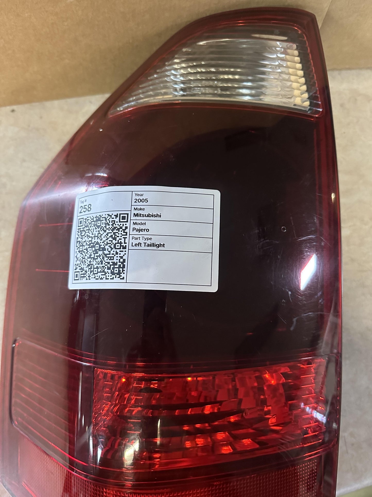 2005 Left Taillight