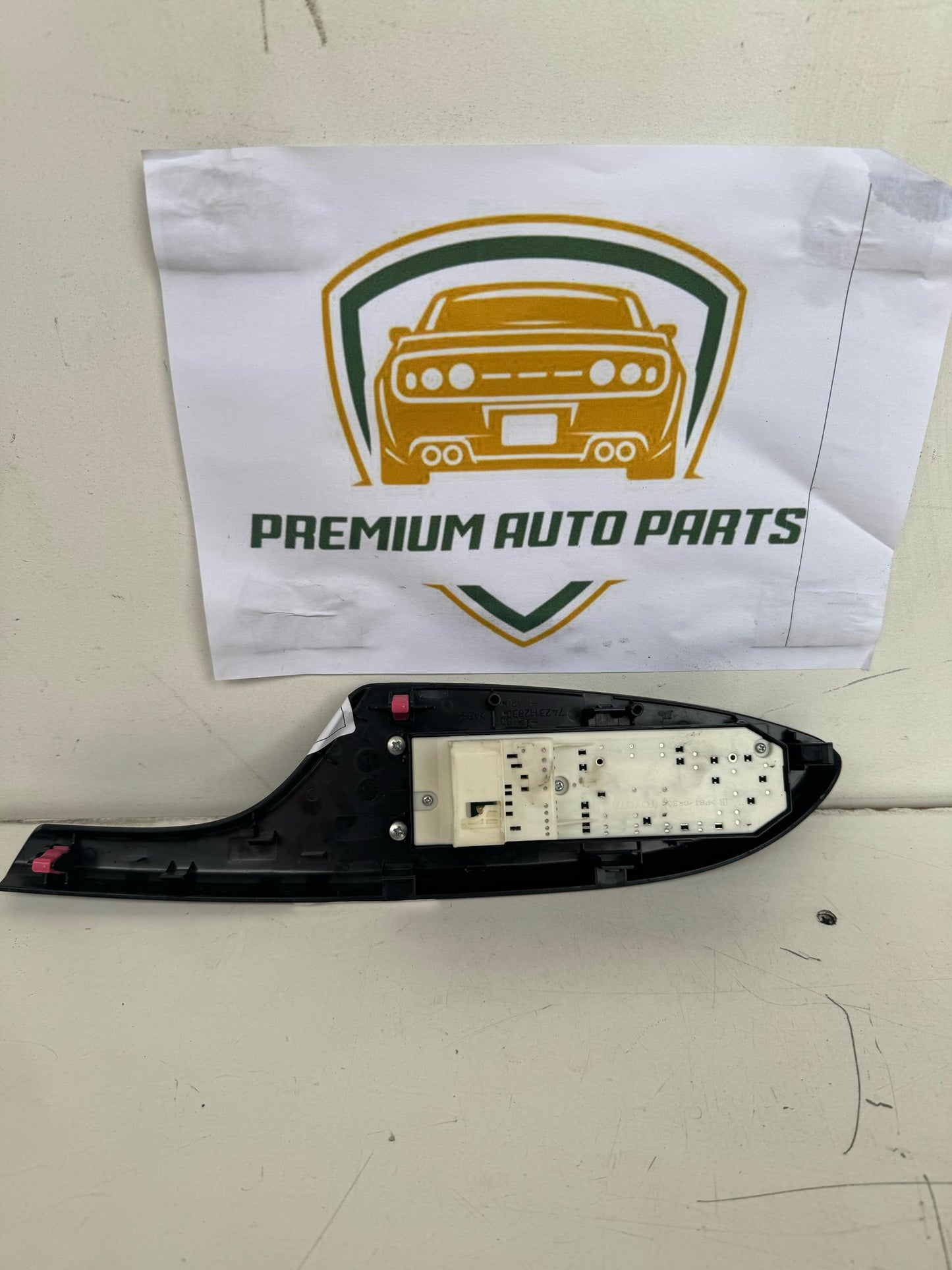 2010 Toyota Corolla E150 Master Power Window Switch