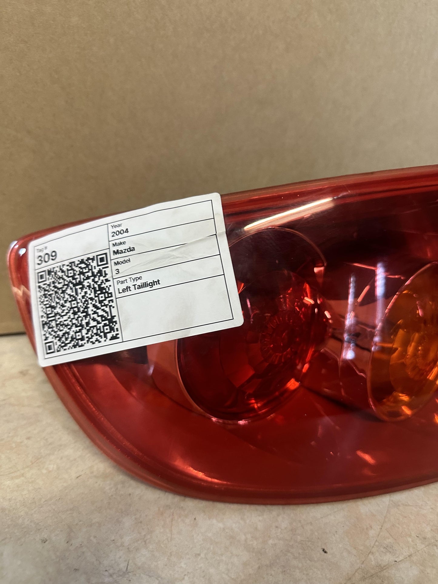 2004 Left Taillight