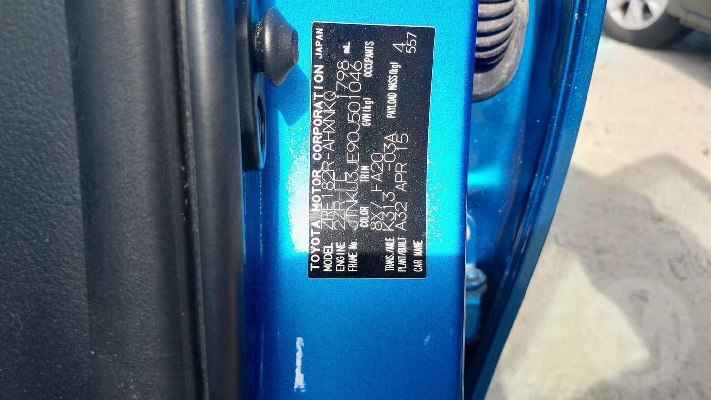 Toyota
Corolla
