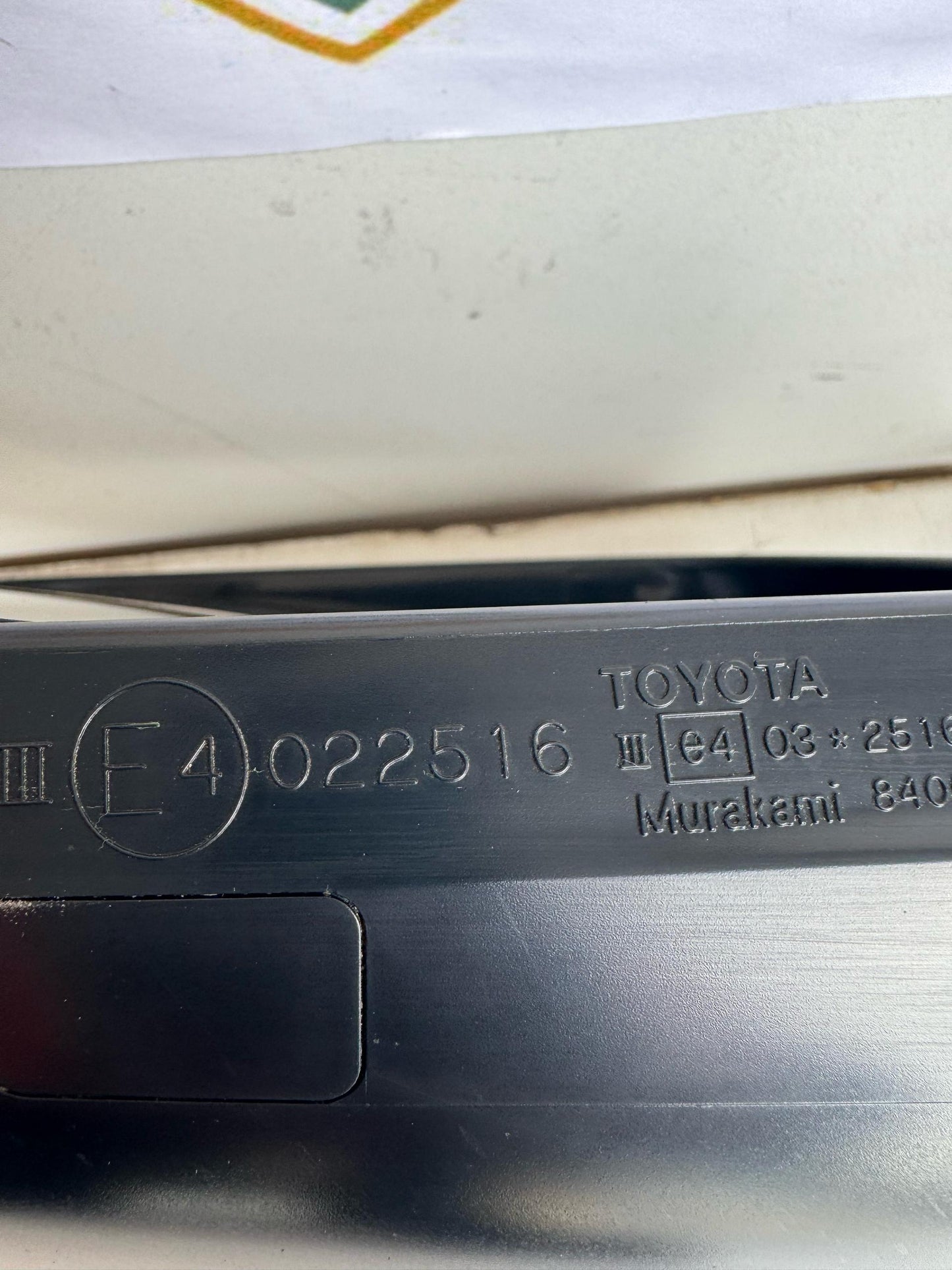 2010 Toyota Kluger GSU40L/GSU45L/MHU48L/ASU40LLeft Door Mirror