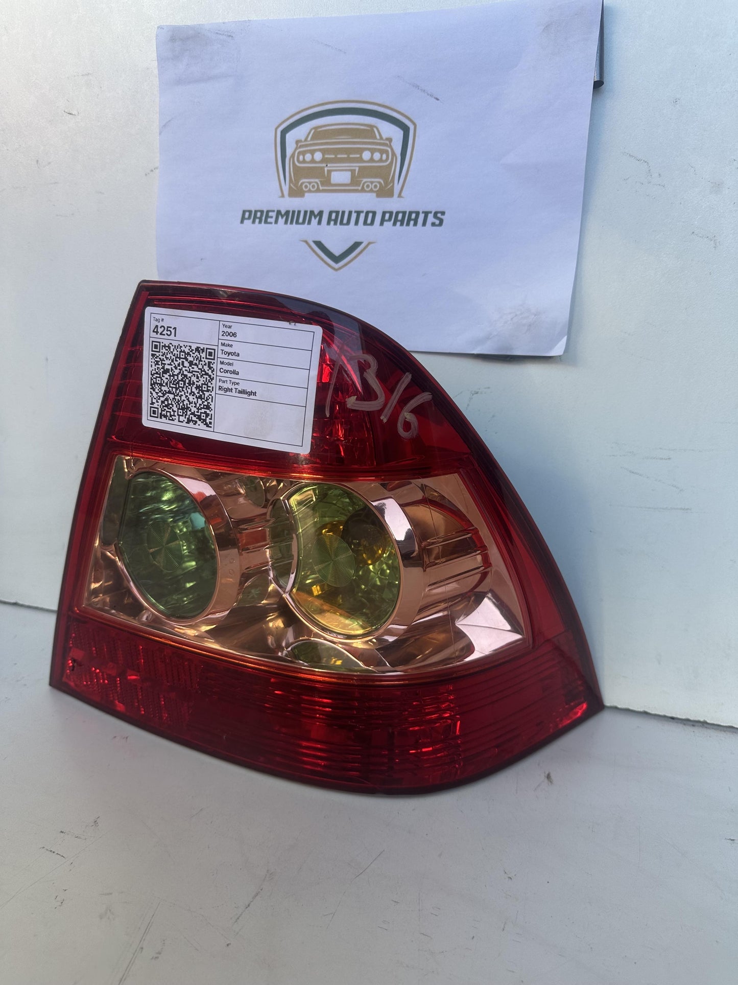 2006 Right Taillight