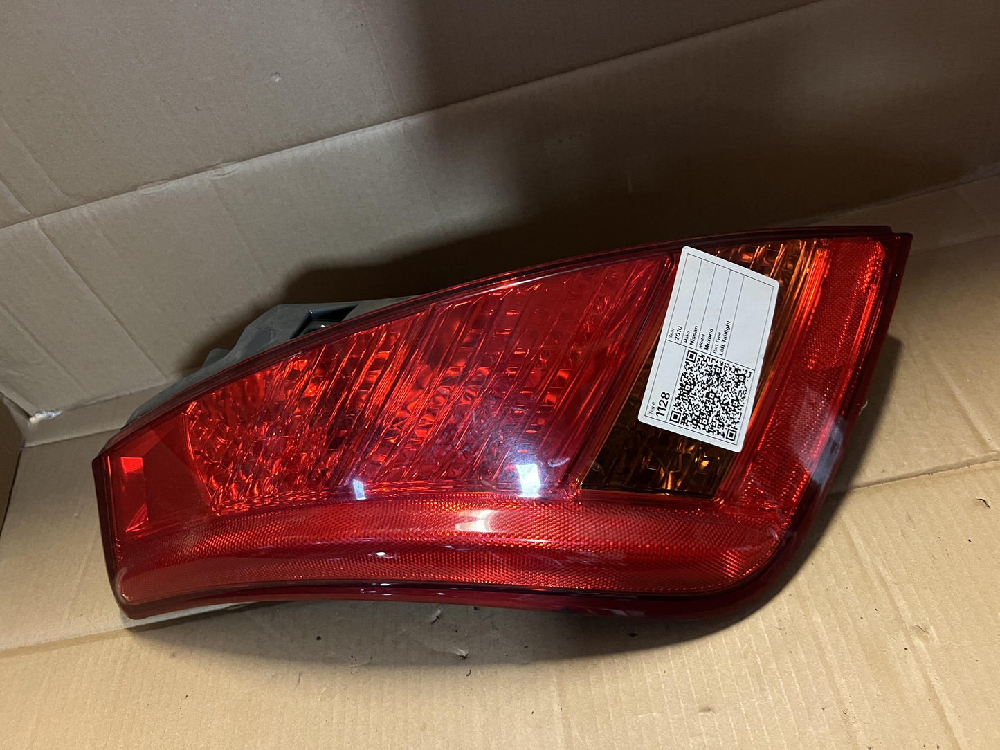 2010 Murano Left Taillight