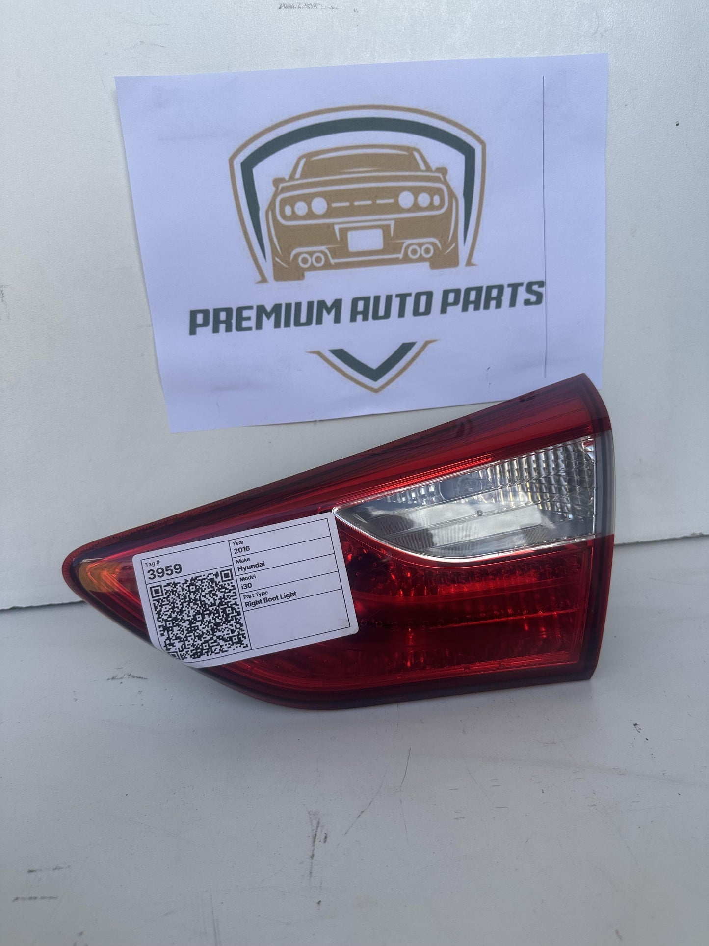 2016 Right Boot Light