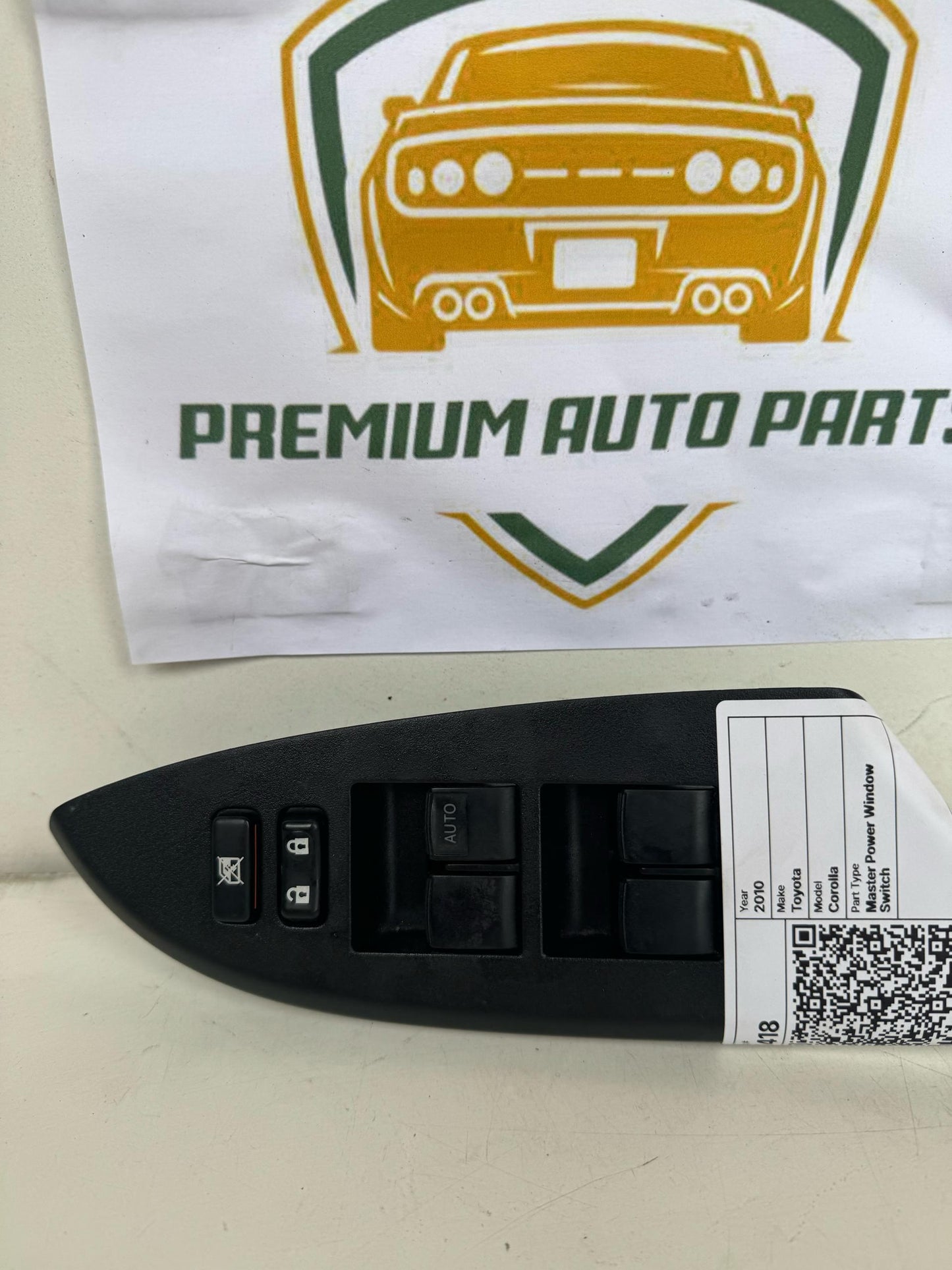 2010 Toyota Corolla E150 Master Power Window Switch