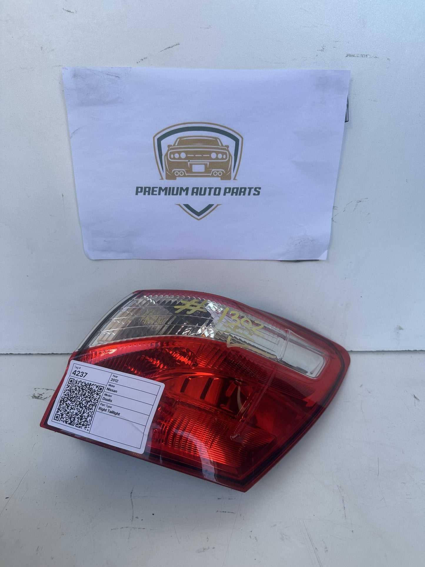 2012 Right Taillight