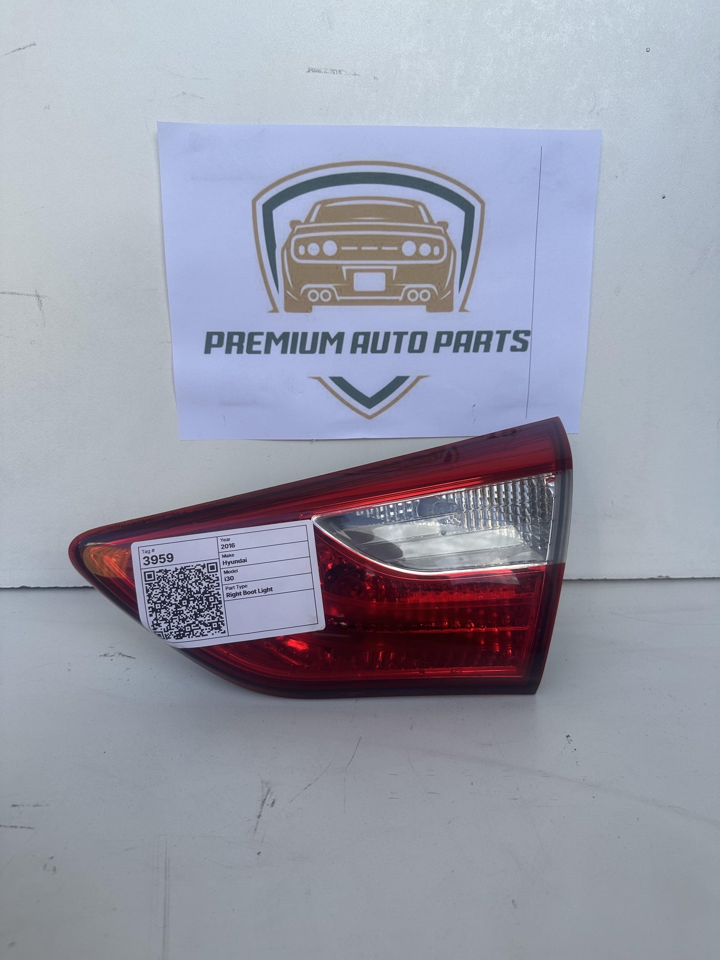 2016 Right Boot Light
