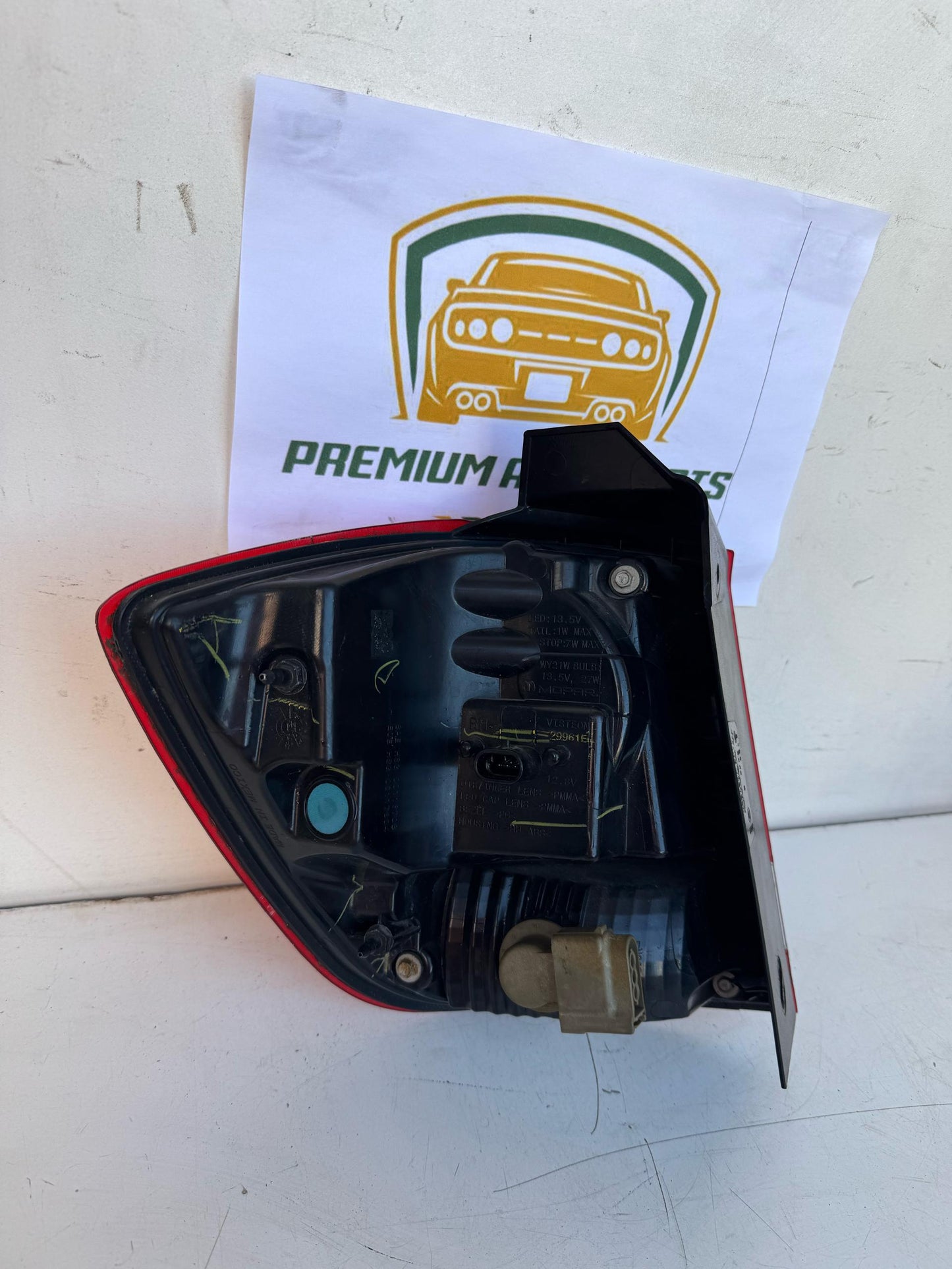 2014 Dodge Journey JC Right Taillight