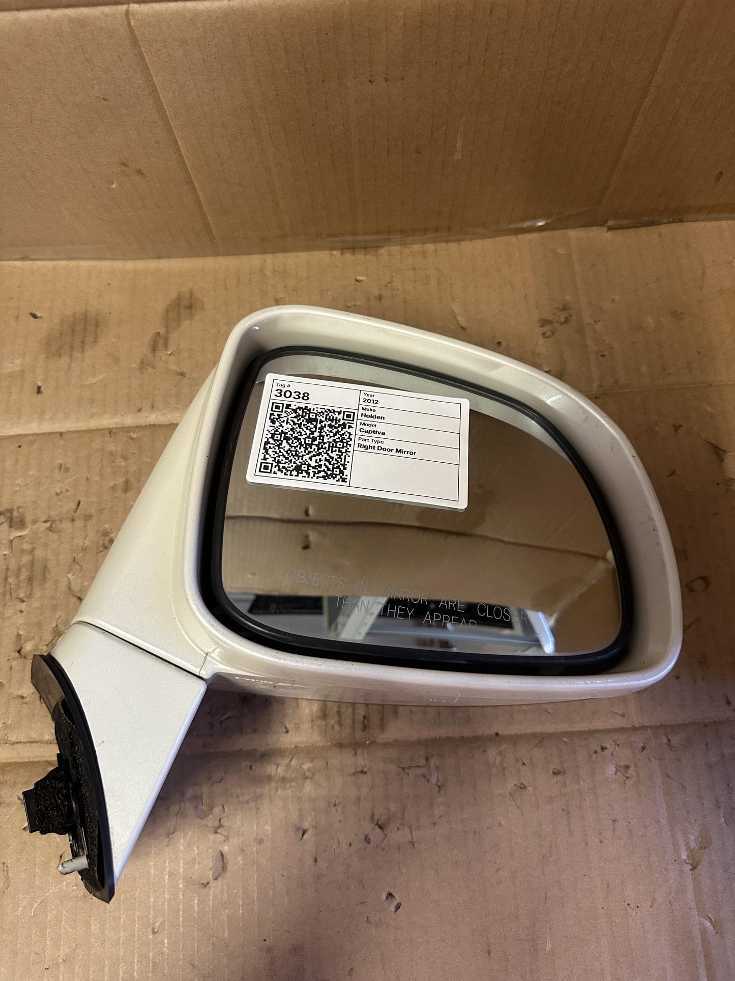 2012 CG Series II Right Door Mirror