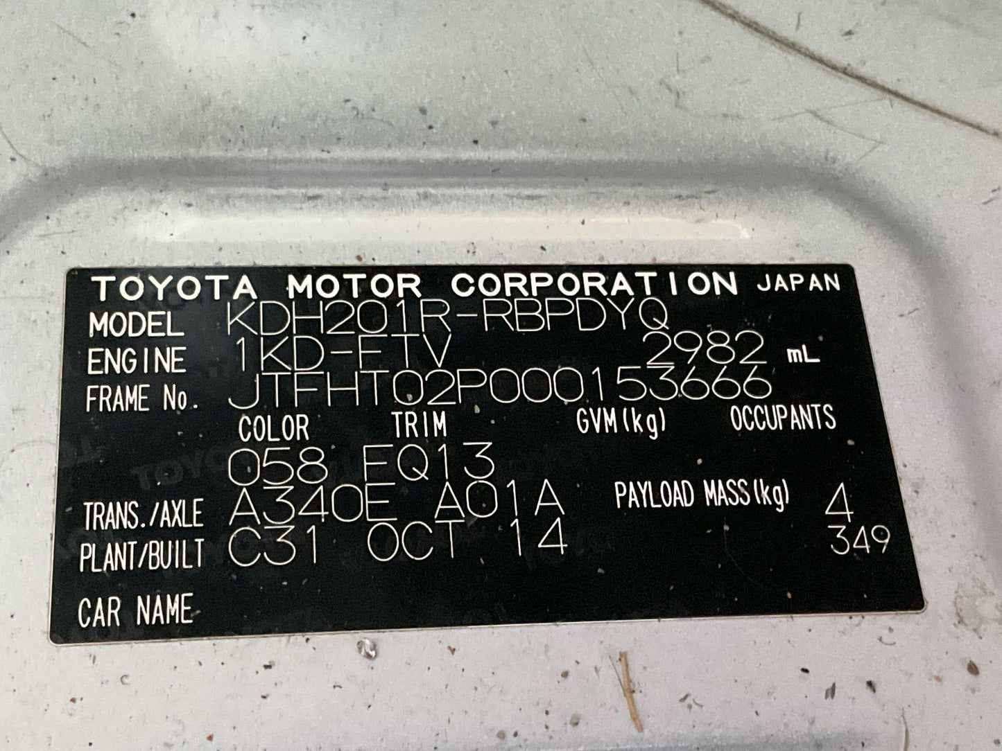 Toyota
Hiace