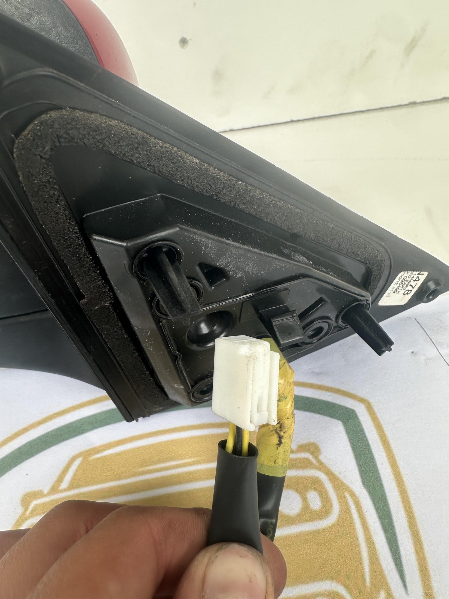 2012 XV50 Left Door Mirror