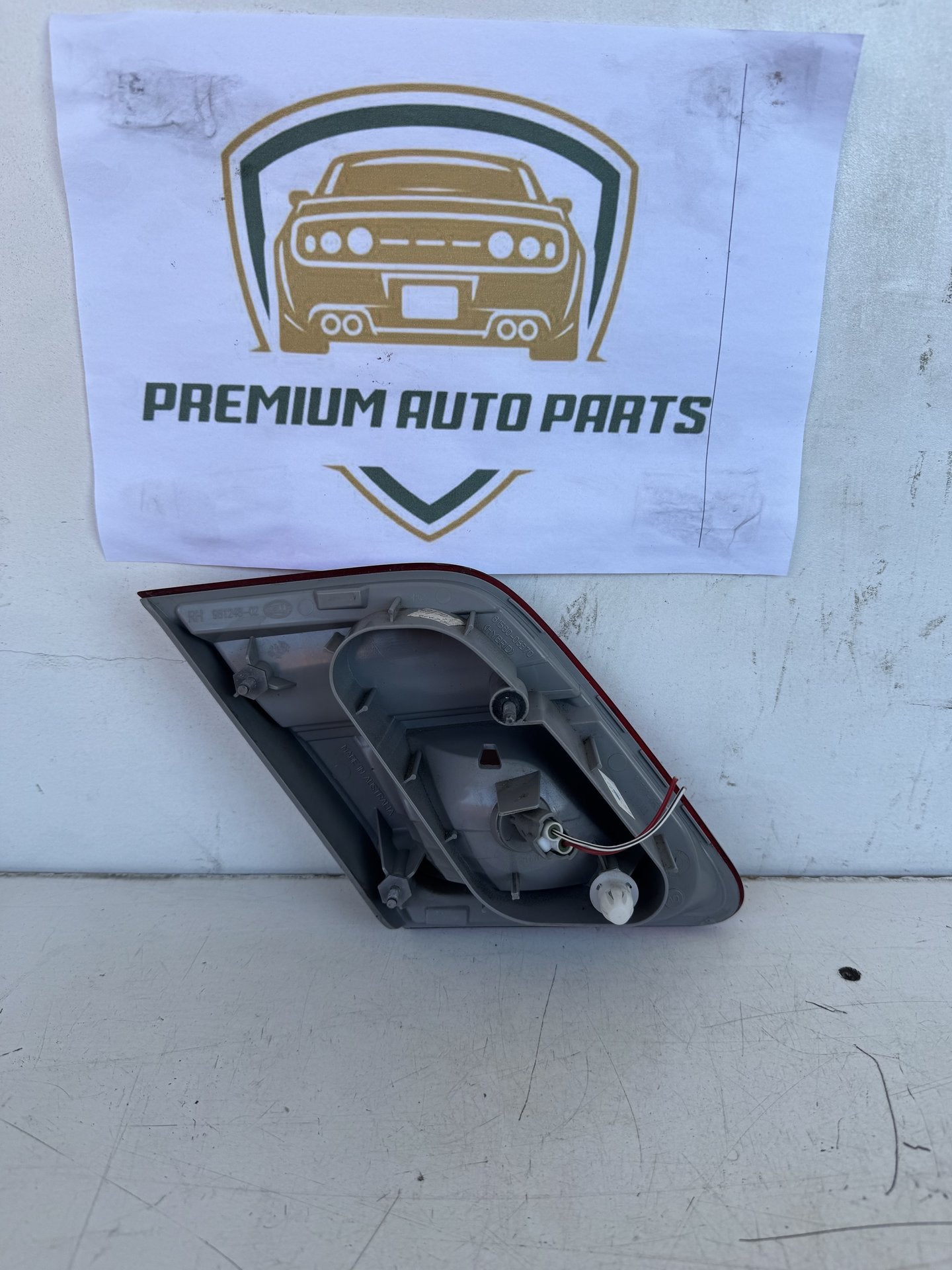 2010 Toyota Camry XV40 Sedan Right Boot Light