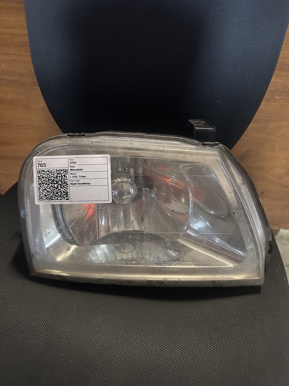 2006 Mitsubishi Triton L 200, Triton Unknown Right Headlight 02HC