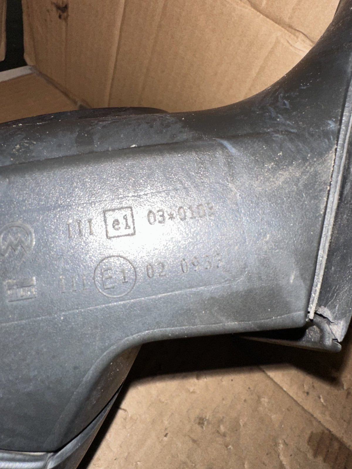 2016 Volkswagen Tiguan Station Wagon Right Door Mirror 020933