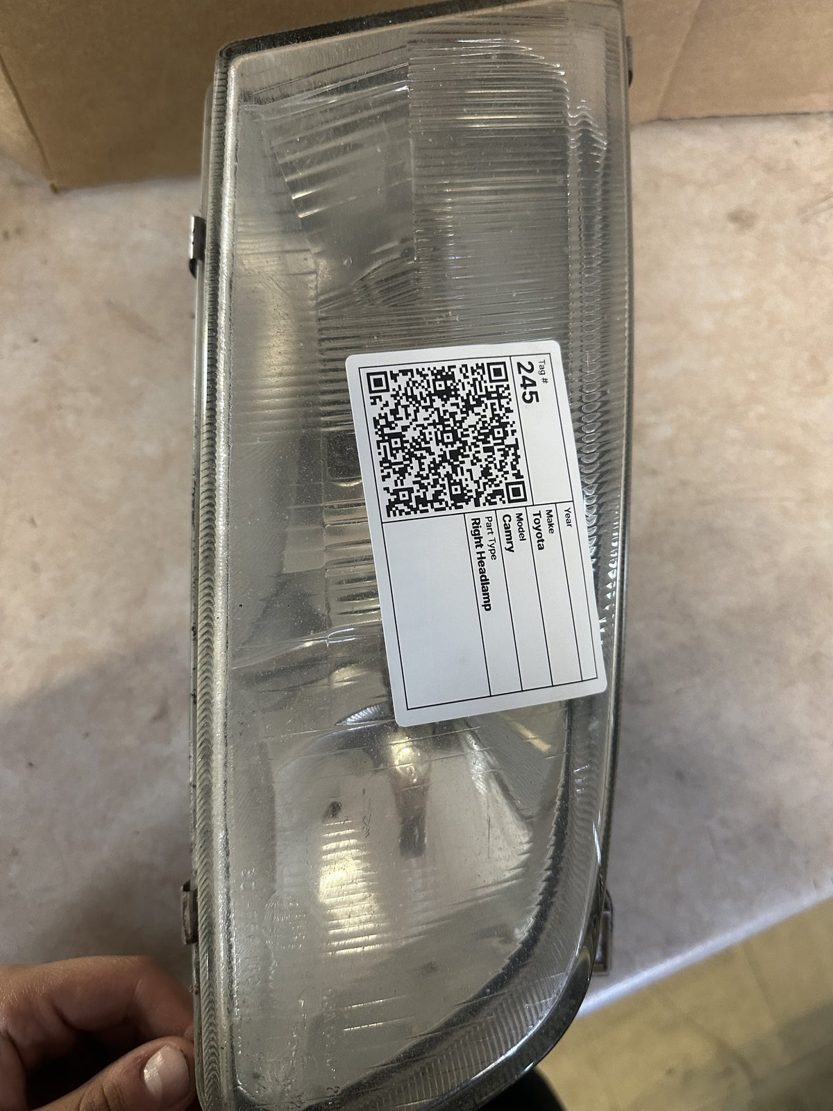 1997-2000 Toyota Camry Right Headlight 81110