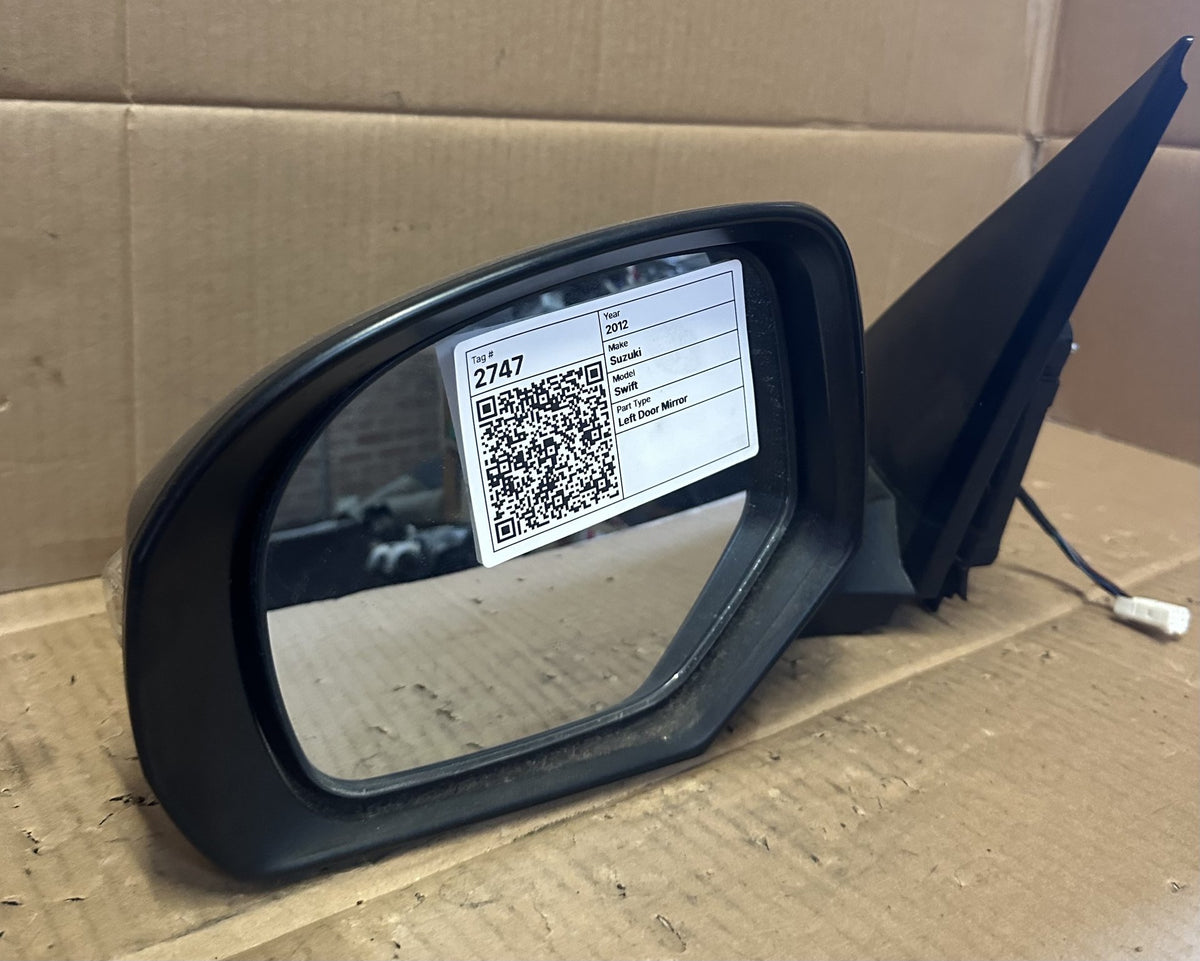 2012 Suzuki Swift Hatchback Left Door Mirror 023209