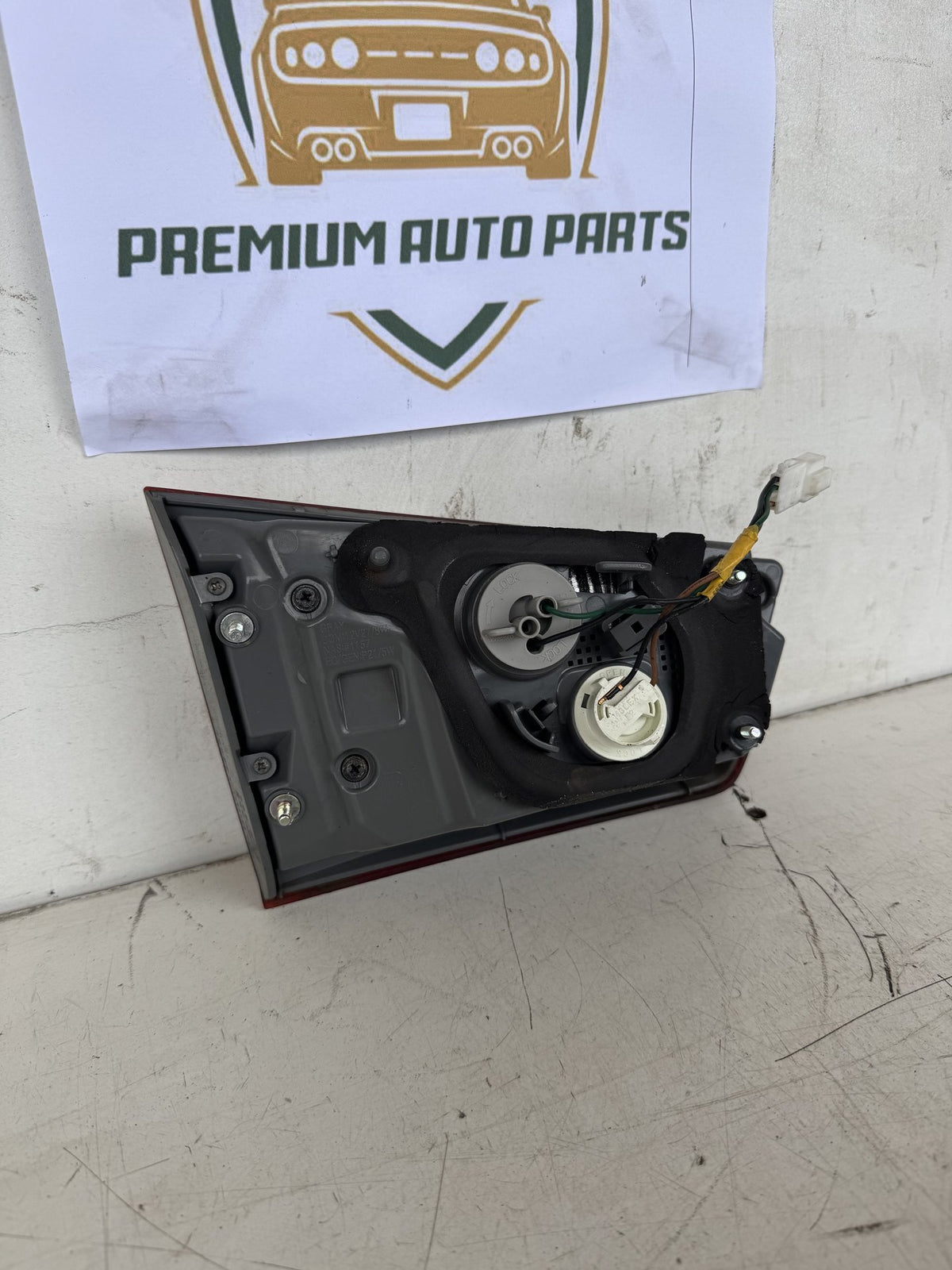 2012 Kia Cerato TD Hatchback Right Boot Light