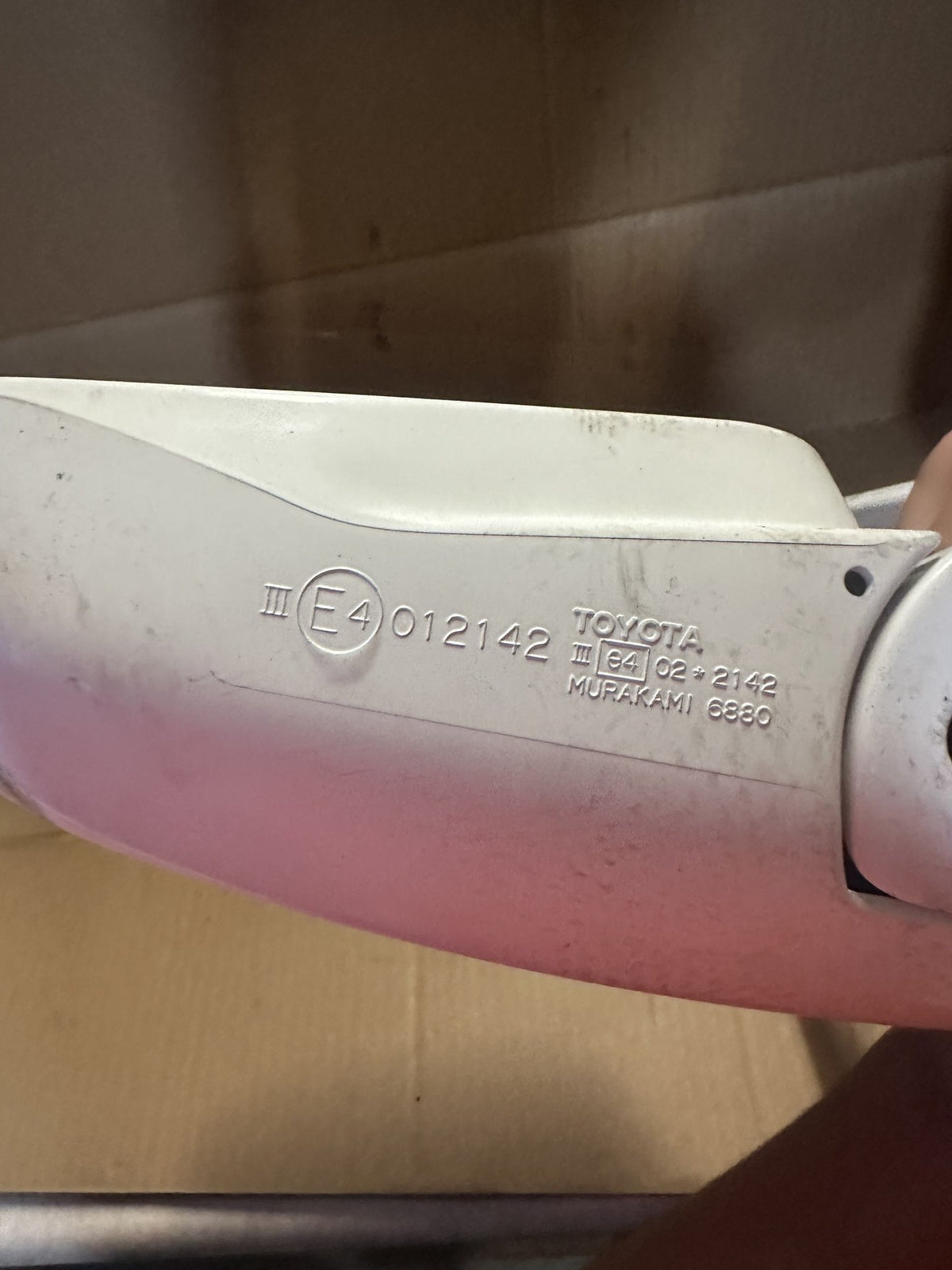 Left Door Mirror, 012142, 2007, Toyota, Kluger