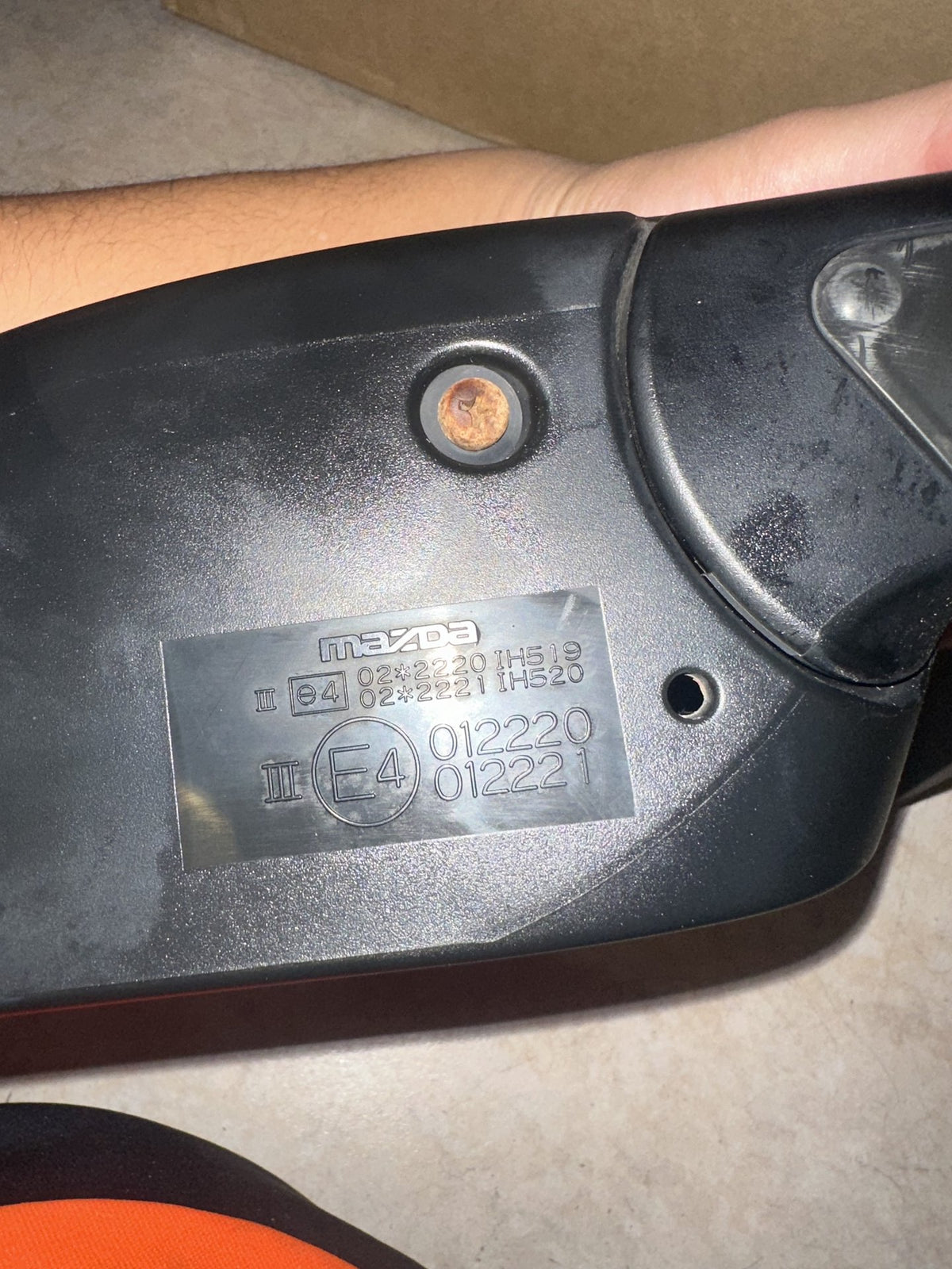 2004 3 Hatchback Right Door Mirror 012220