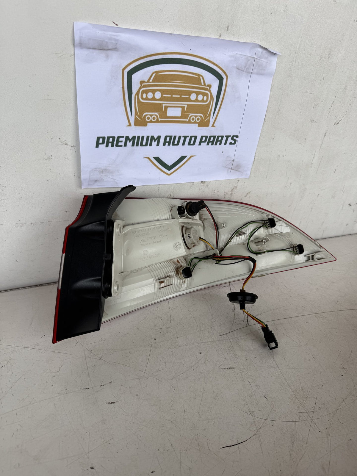 2009 Skoda Superb Sedan Left Taillight