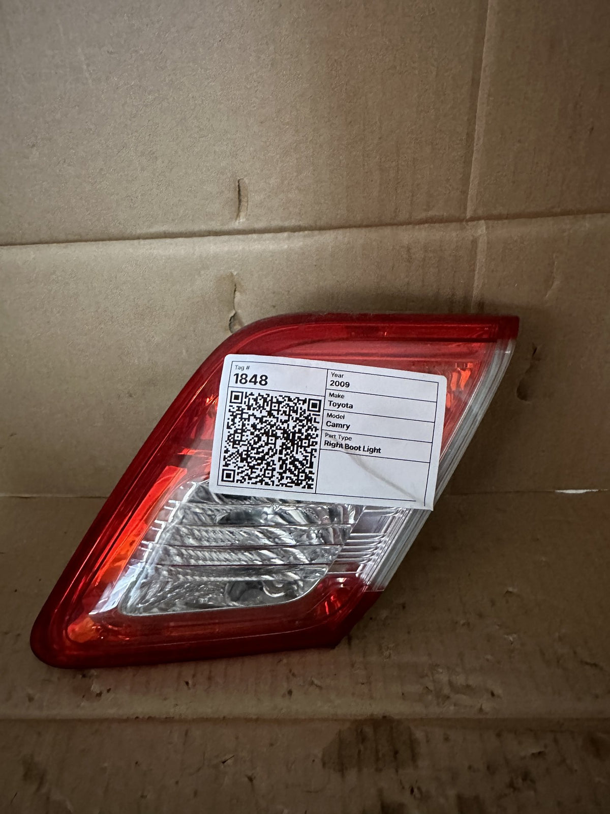 2006-2011 Toyota Camry XV40 Sedan Right Boot Light 81590-06370