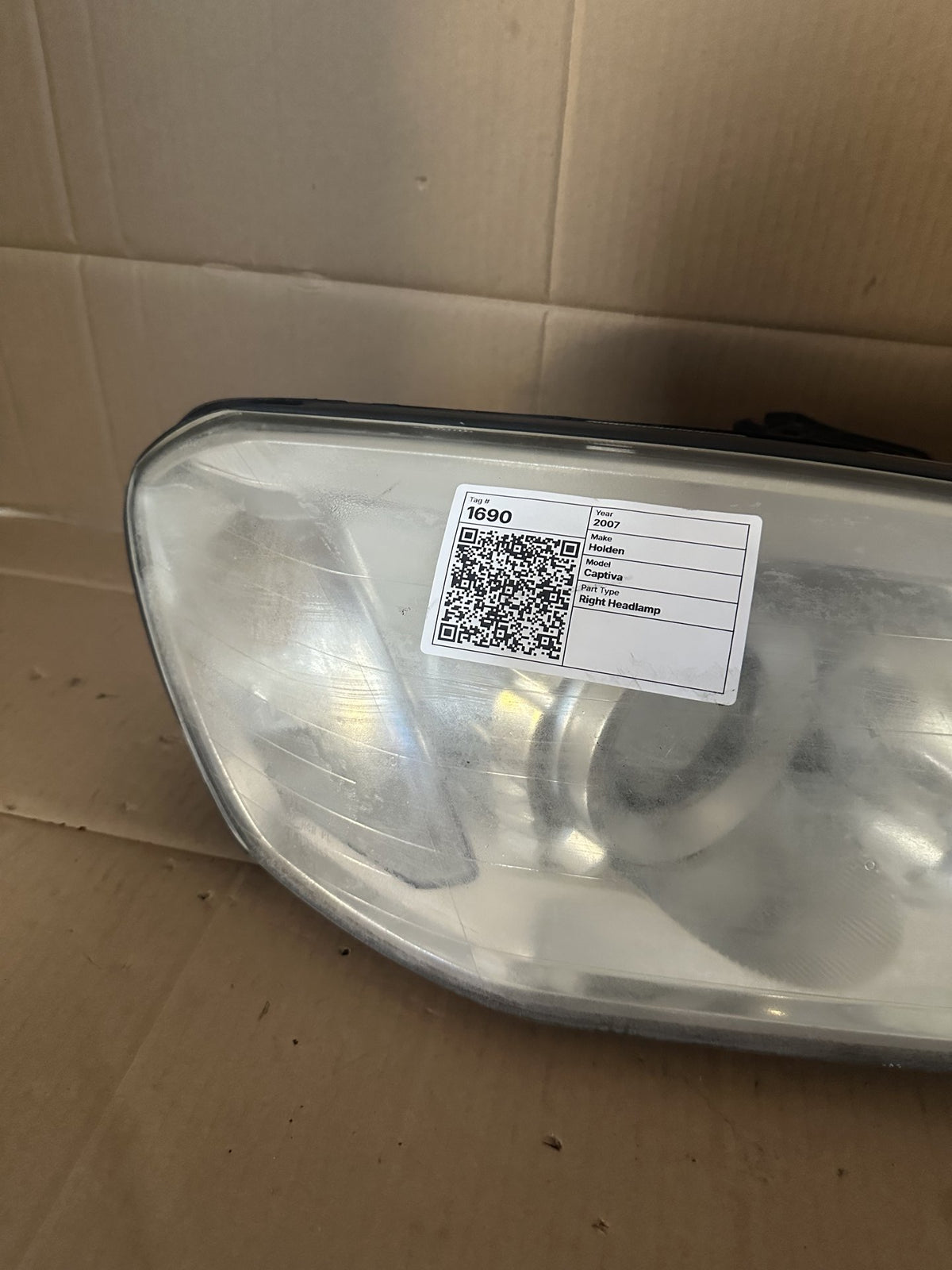 2007 Holden Captiva 7 Captiva Station Wagon Right Headlight