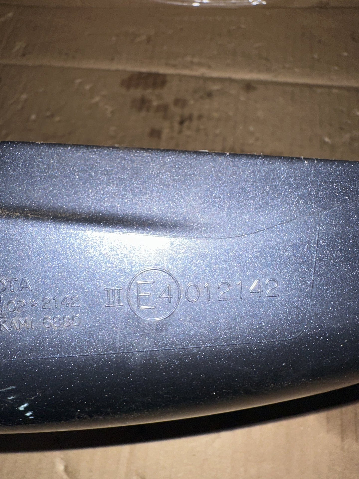 2006 Toyota Kluger MCU28R Station Wagon Right Door Mirror 012142