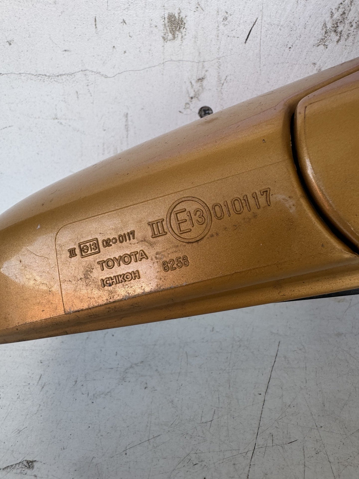 2001 Toyota Corolla E110 Hatchback Right Door Mirror