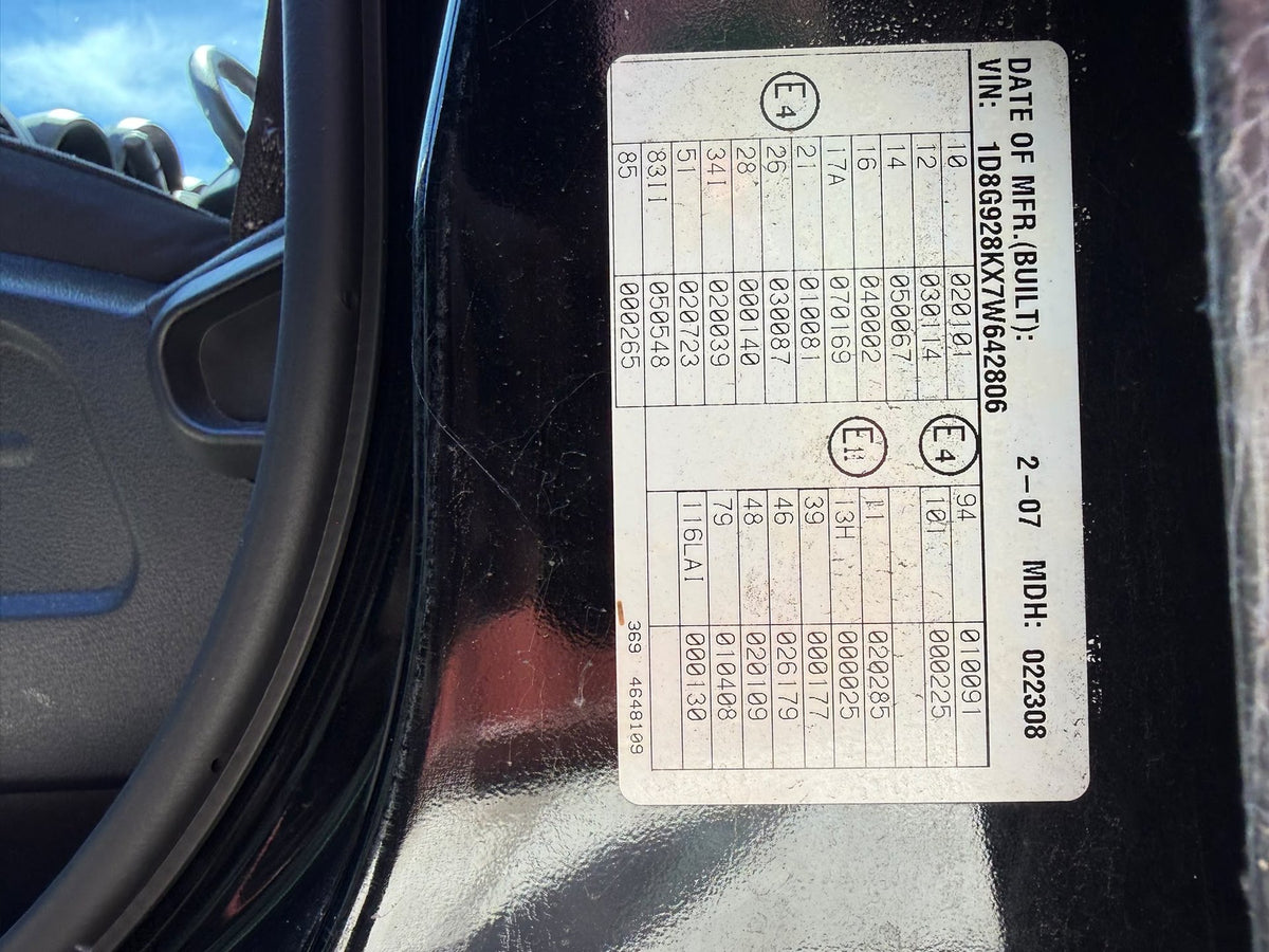 2007 Dodge Nitro KA