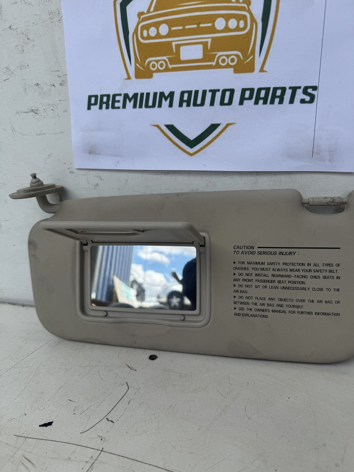 2004 Hyundai Getz TB Hatchback Left Sun Visor