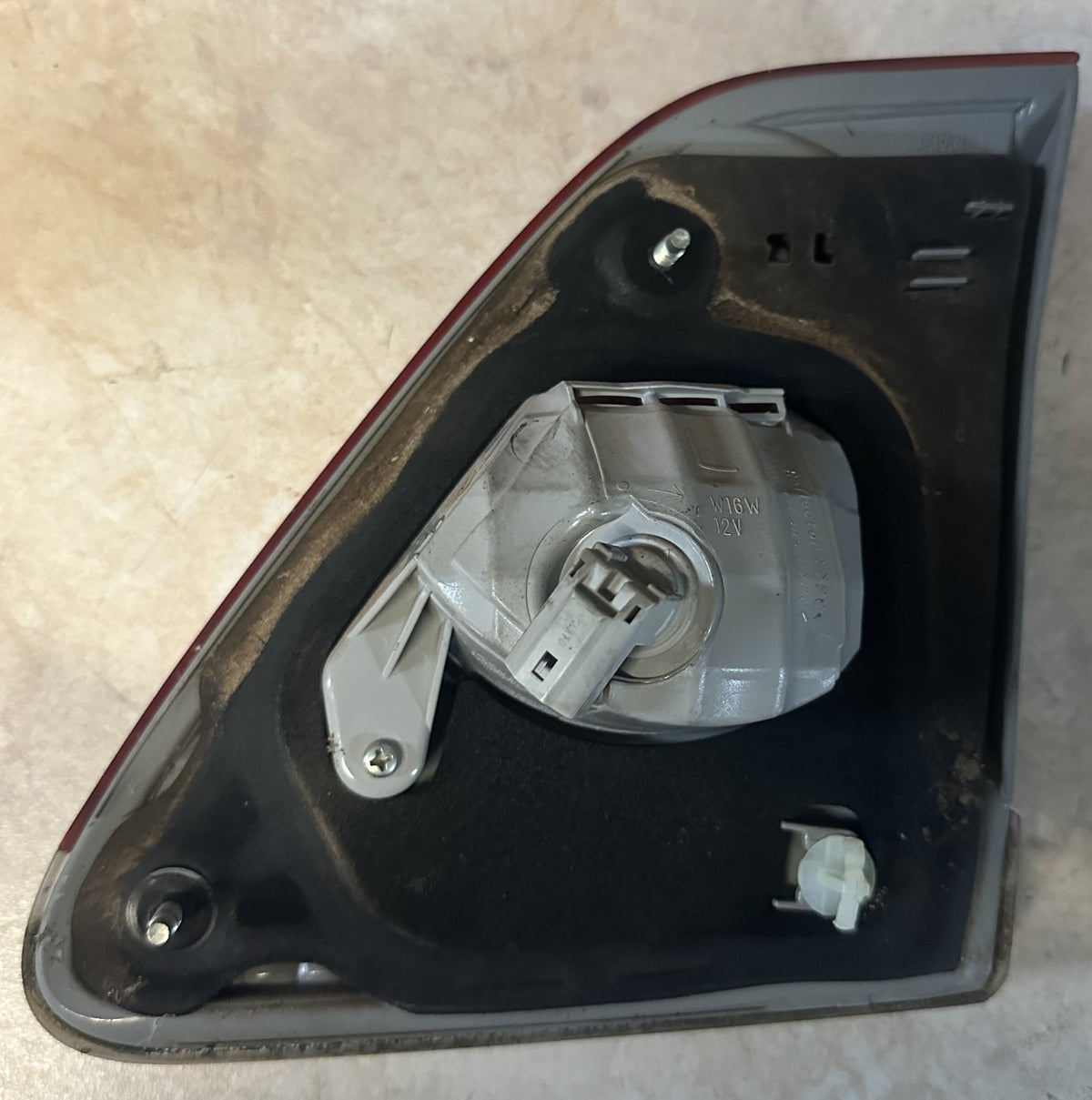 2010 Toyota Corolla - Left Boot Light