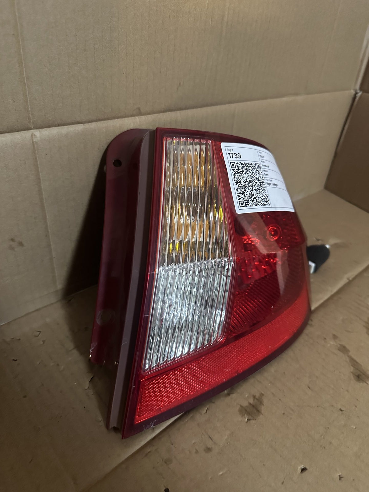 2006 Hyundai Getz - Right Taillight