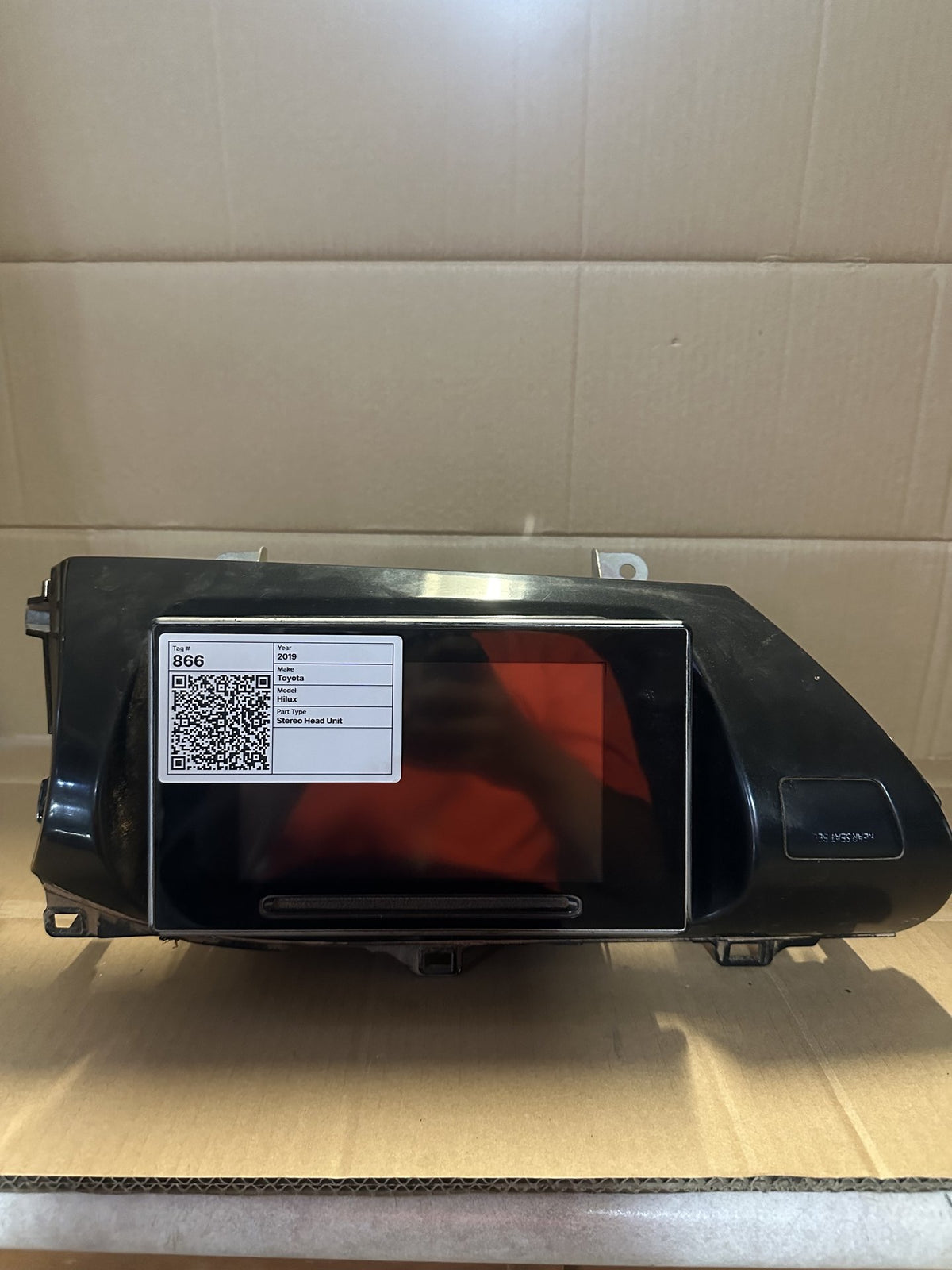 2019 Toyota Hilux Hilux Unknown Stereo Head Unit 861400K200
