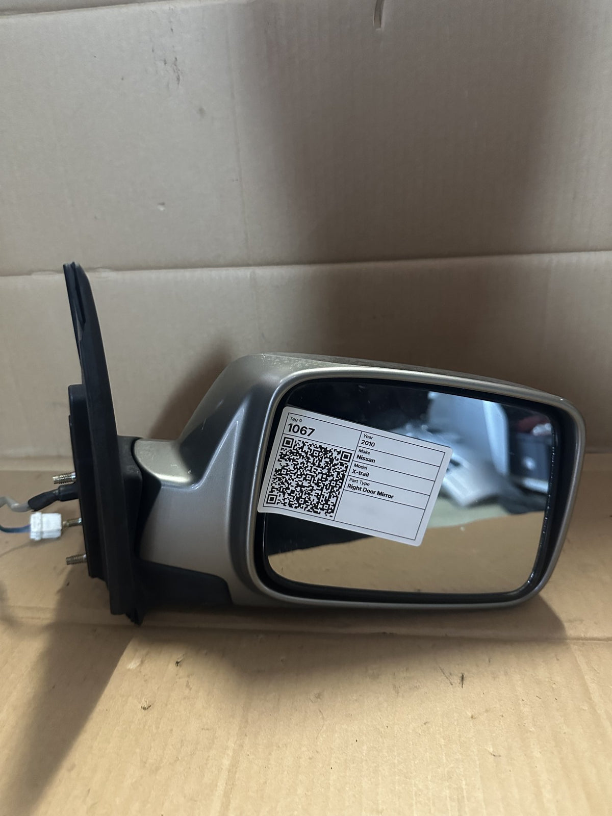 2010 Nissan X-Trail X-trail Station Wagon Right Door Mirror 010621
