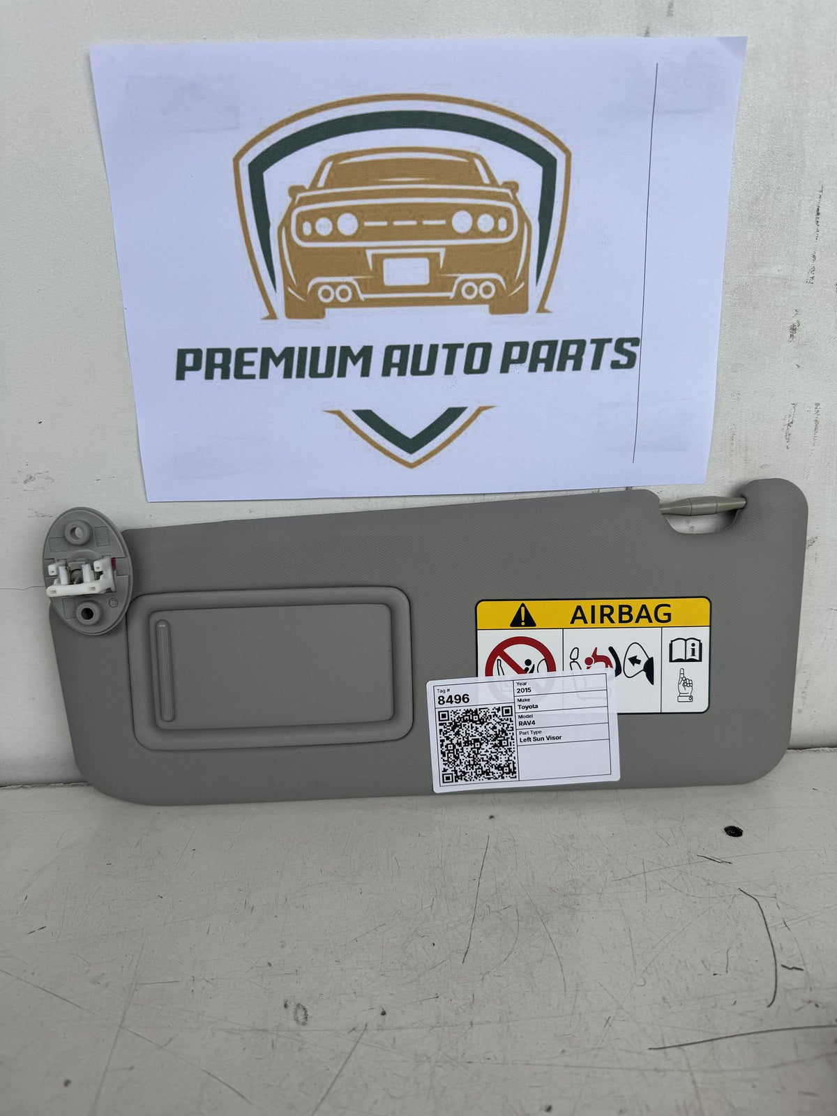 2015 Toyota RAV4 A40 Station Wagon Left Sun Visor