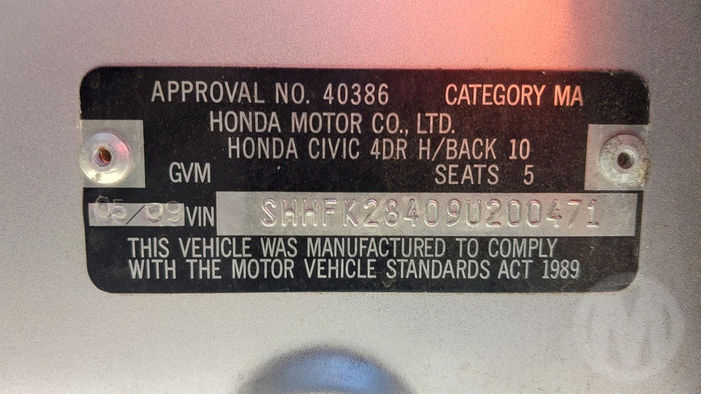 2009 Honda Civic FN