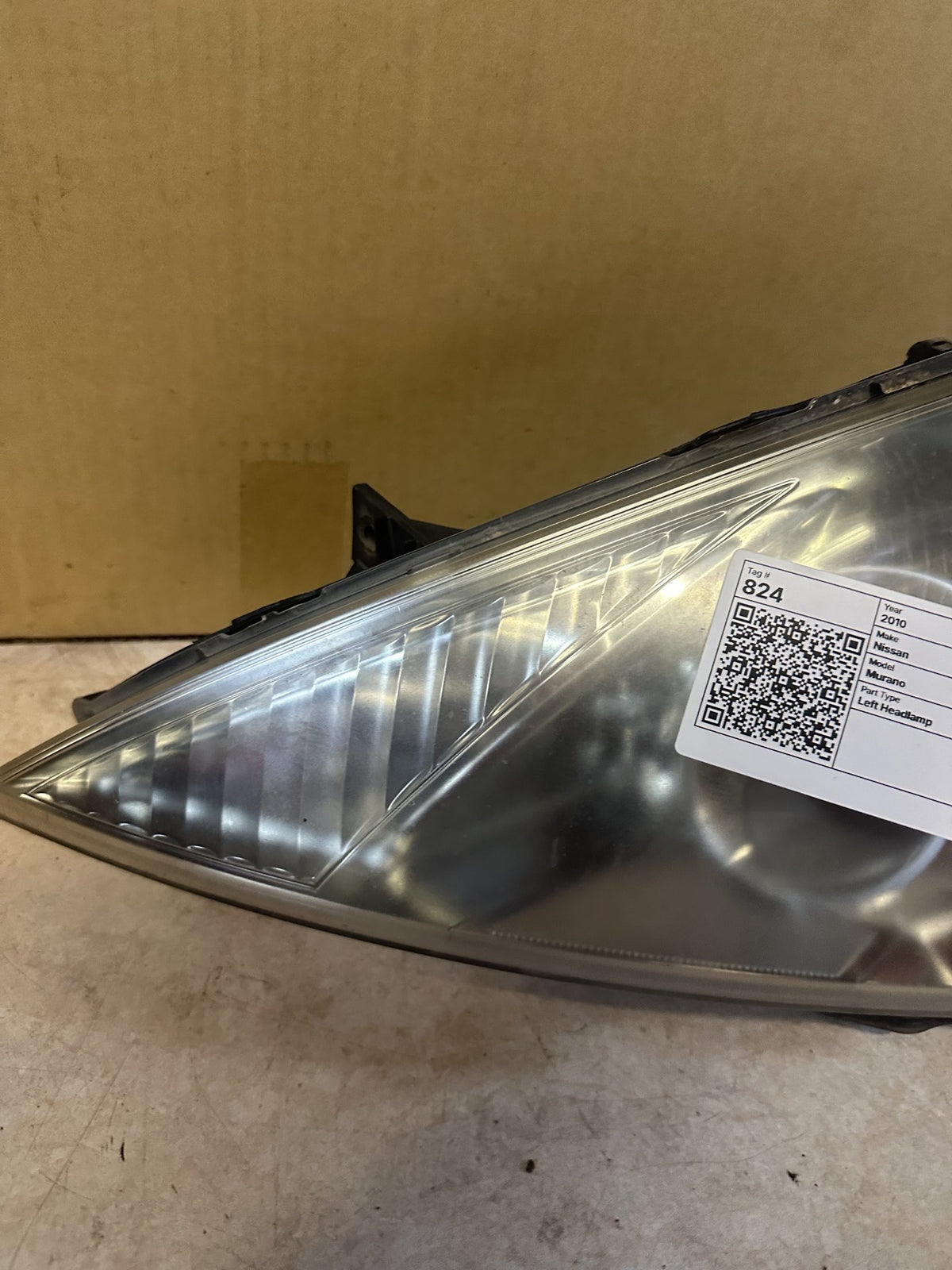 2010 Nissan Murano Murano Station Wagon Left Headlight