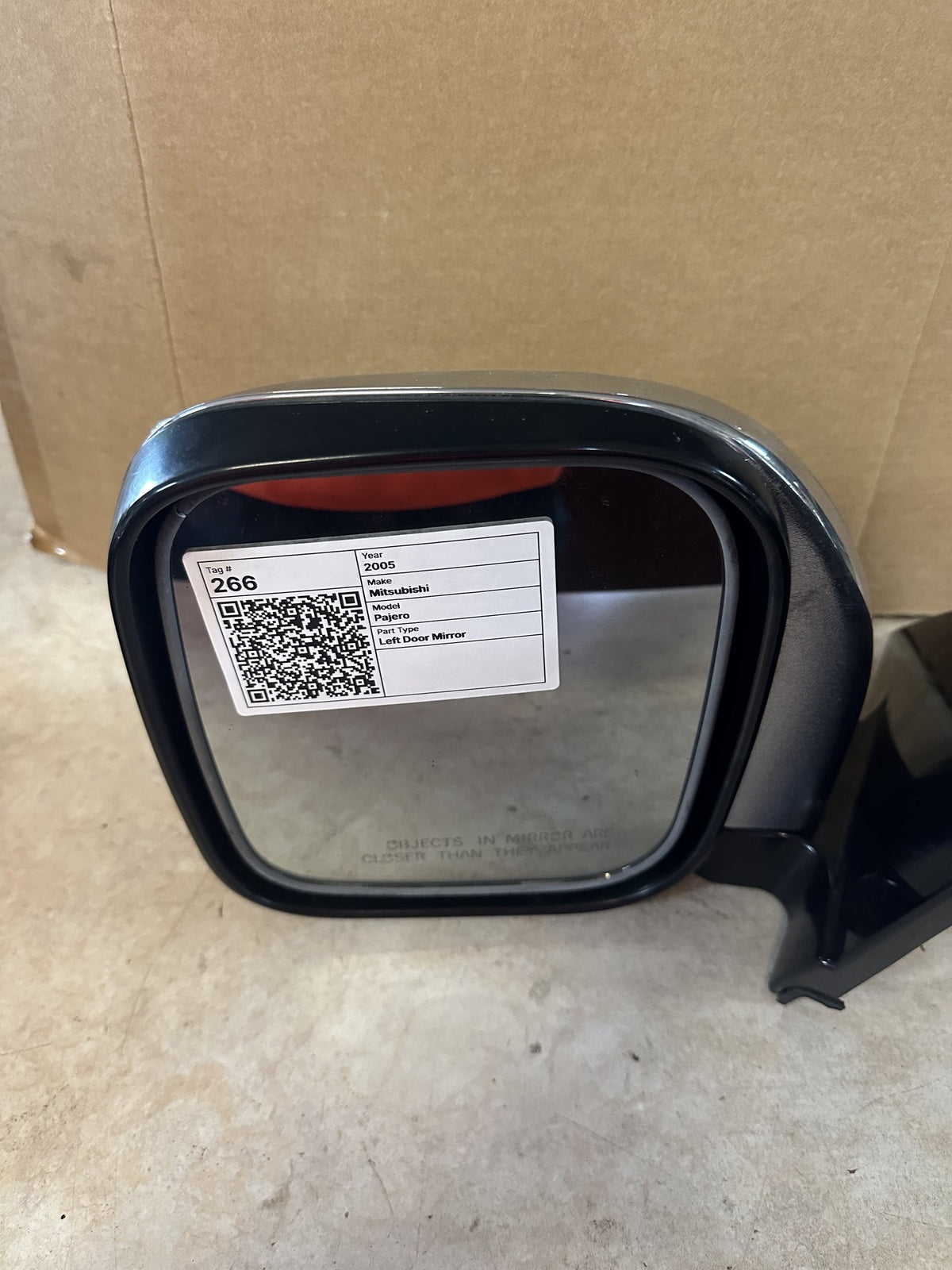 2005 Mitsubishi Pajero Left Door Mirror 010408
