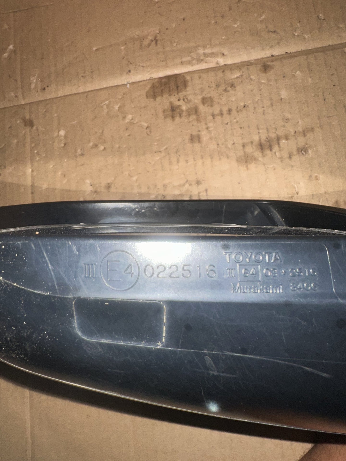 2007-2014 Toyota Highlander U40 SUV Left Door Mirror 022516